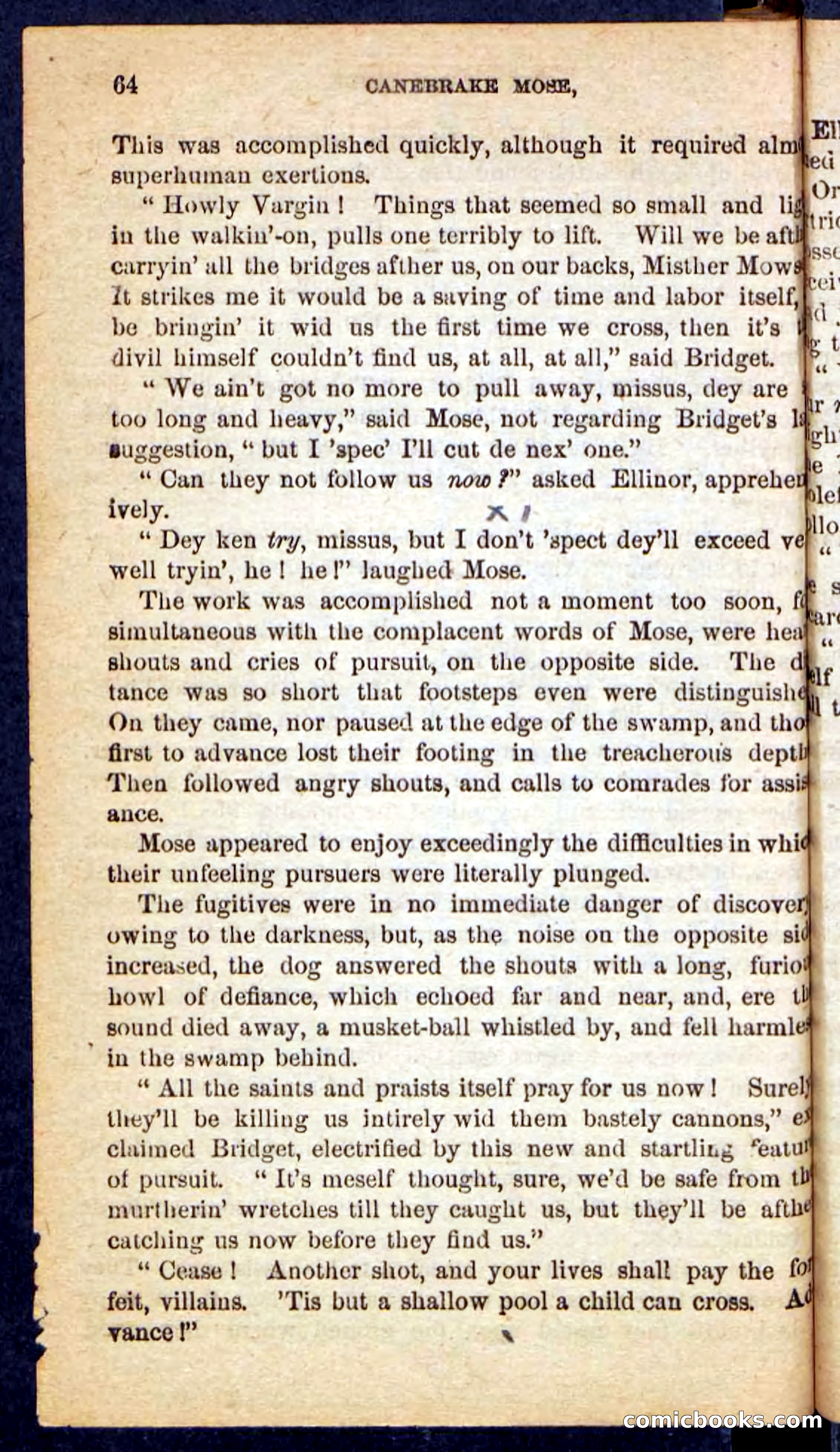 Beadle's Pocket Novels No. 162: Canebrake Mose — page 60 of 100