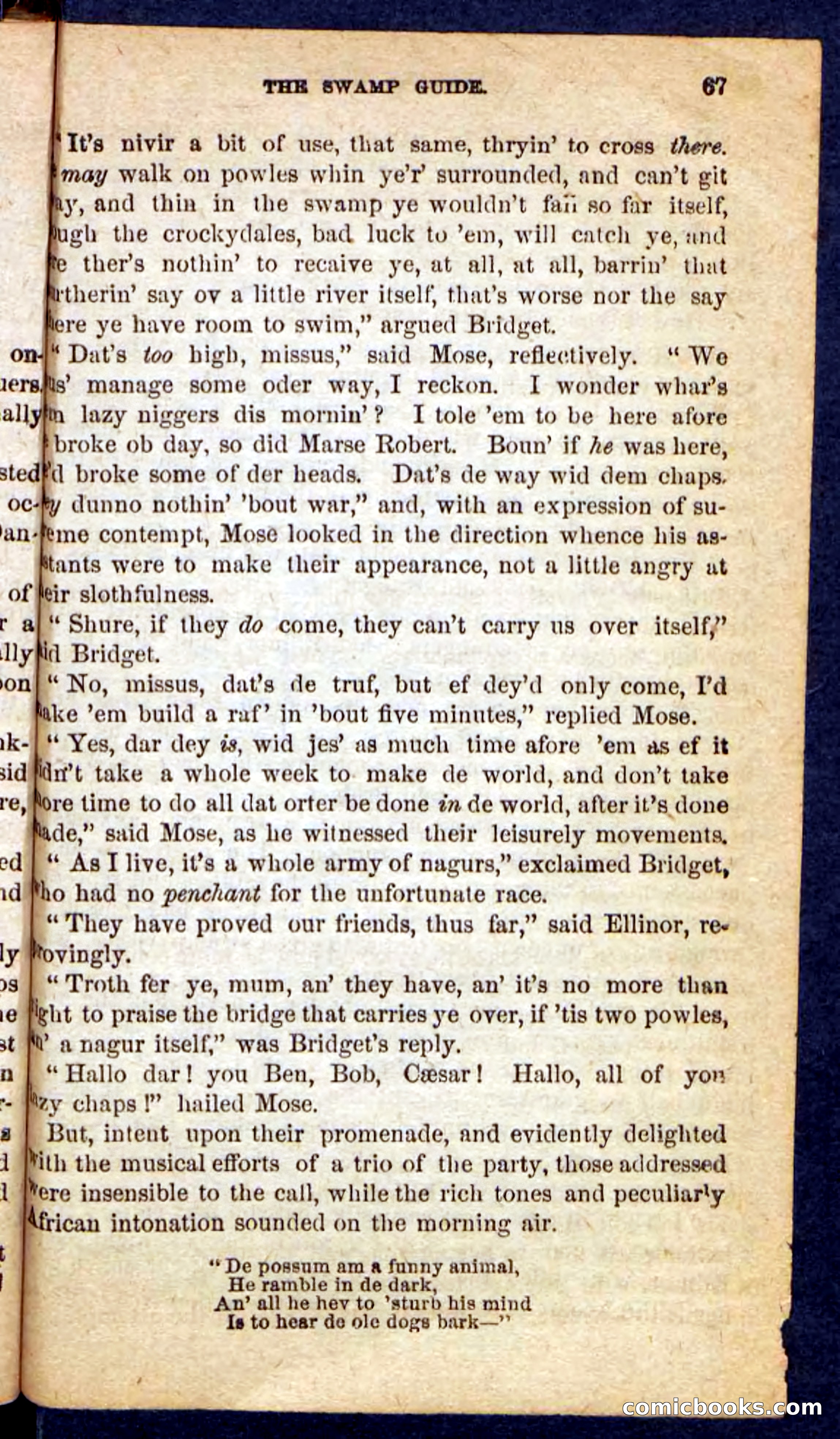 Beadle's Pocket Novels No. 162: Canebrake Mose — page 63 of 100