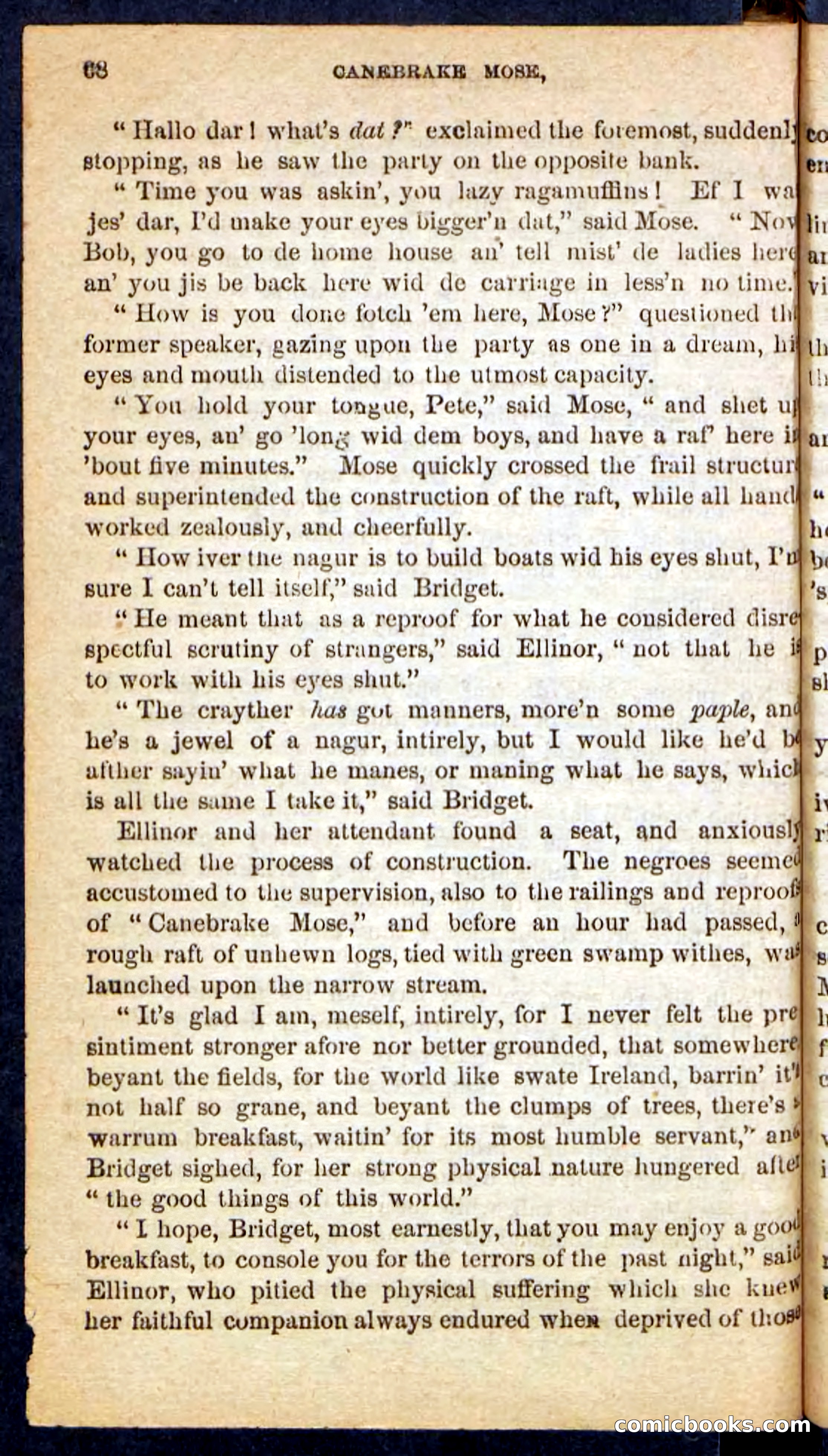 Beadle's Pocket Novels No. 162: Canebrake Mose — page 64 of 100