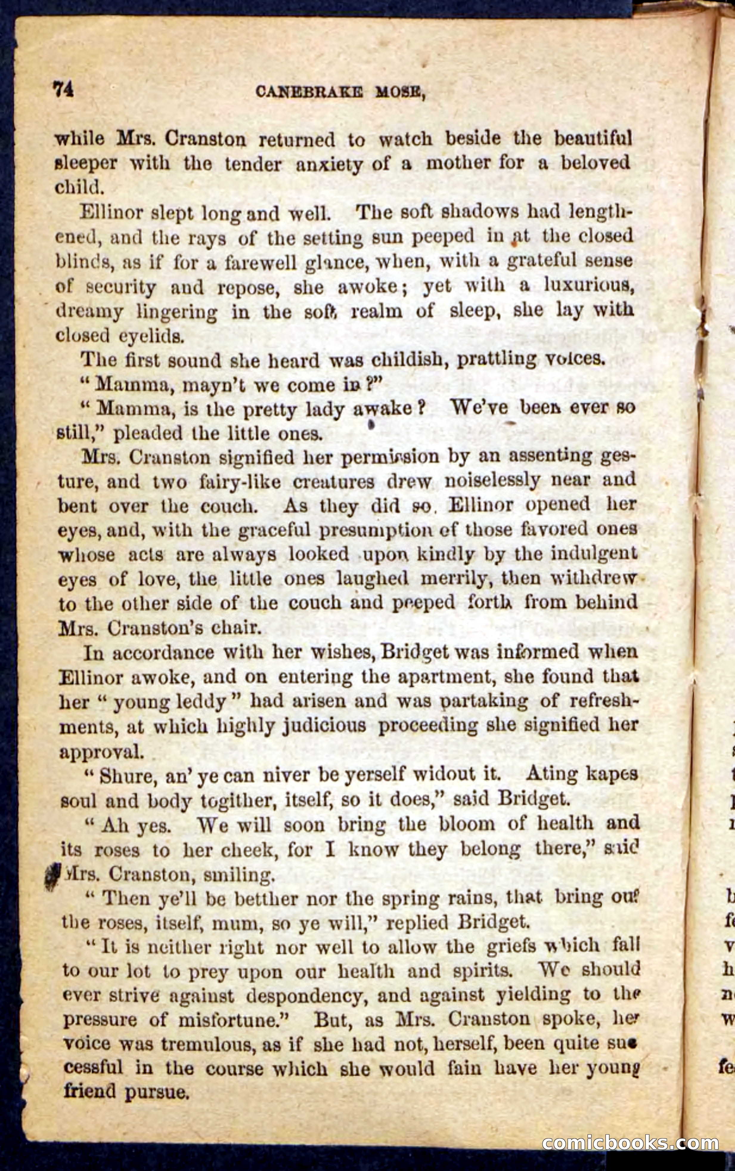 Beadle's Pocket Novels No. 162: Canebrake Mose — page 70 of 100