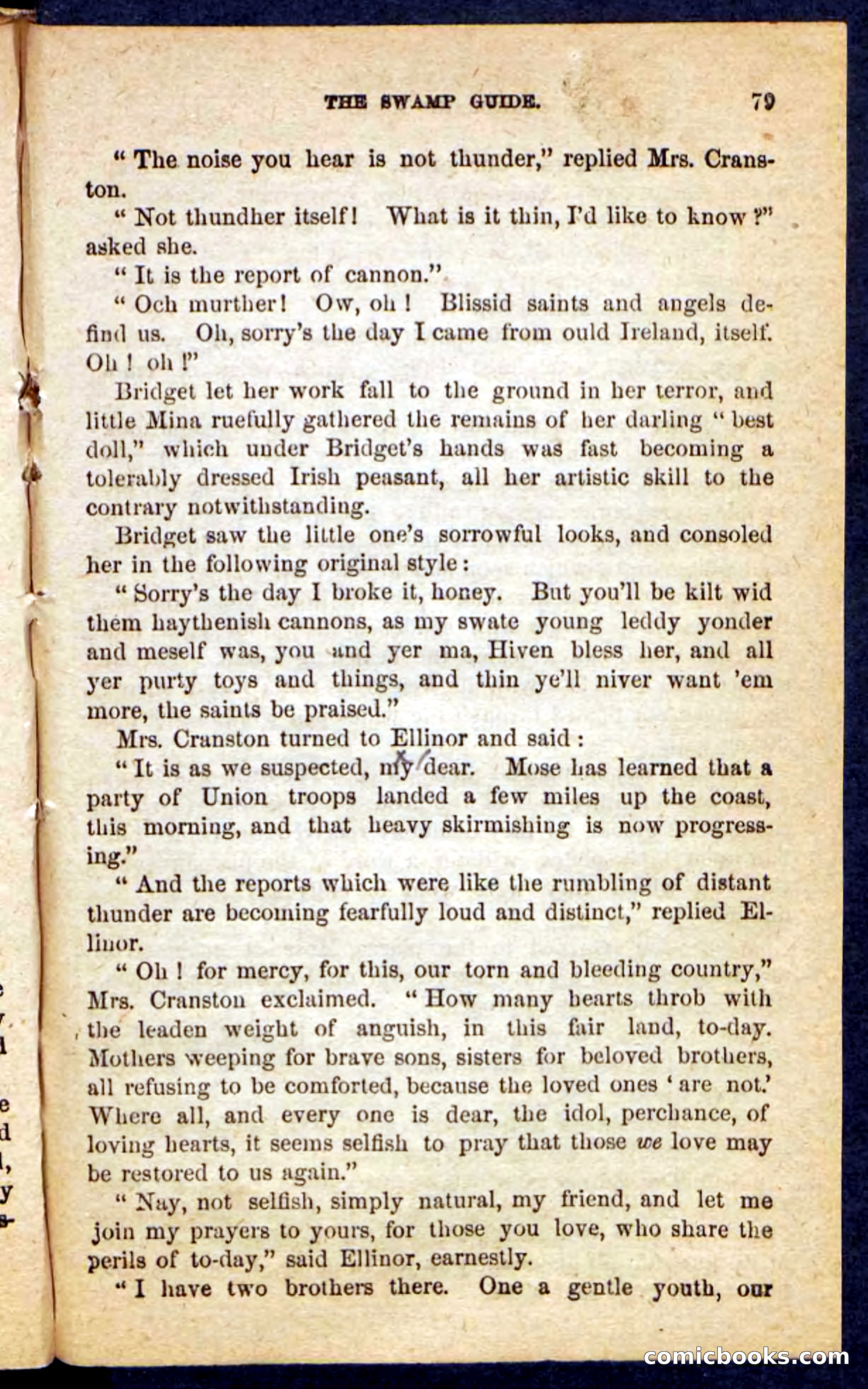 Beadle's Pocket Novels No. 162: Canebrake Mose — page 75 of 100
