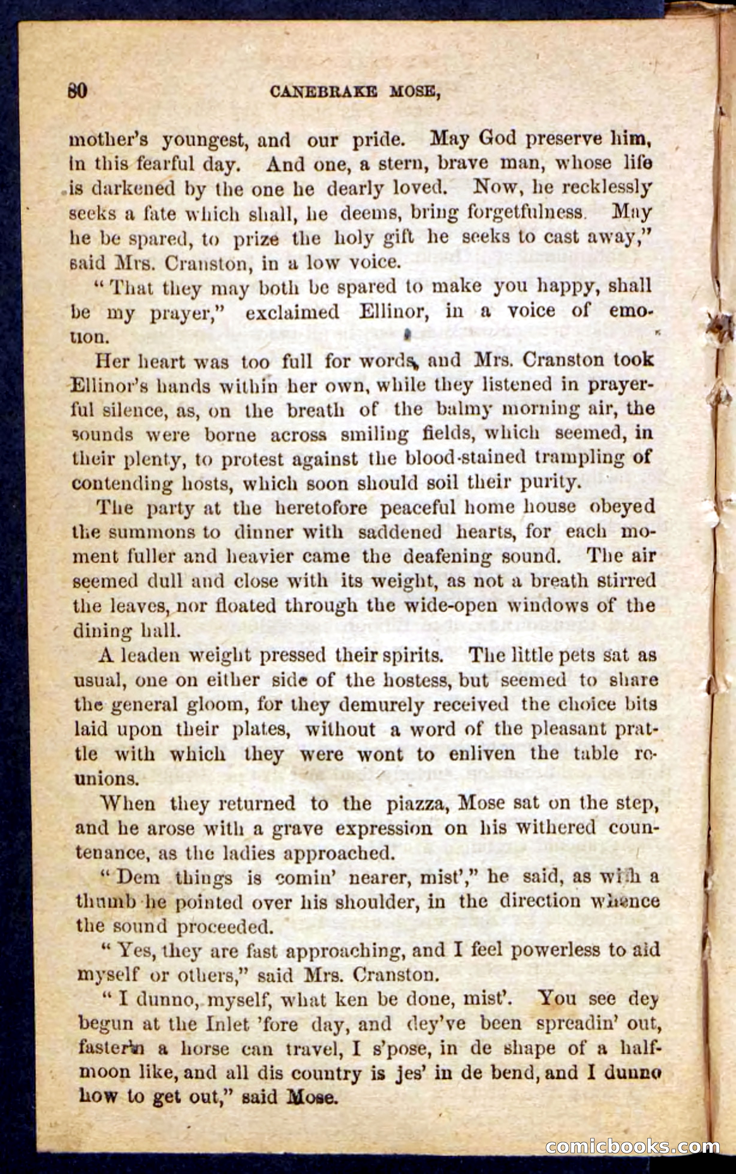 Beadle's Pocket Novels No. 162: Canebrake Mose — page 76 of 100