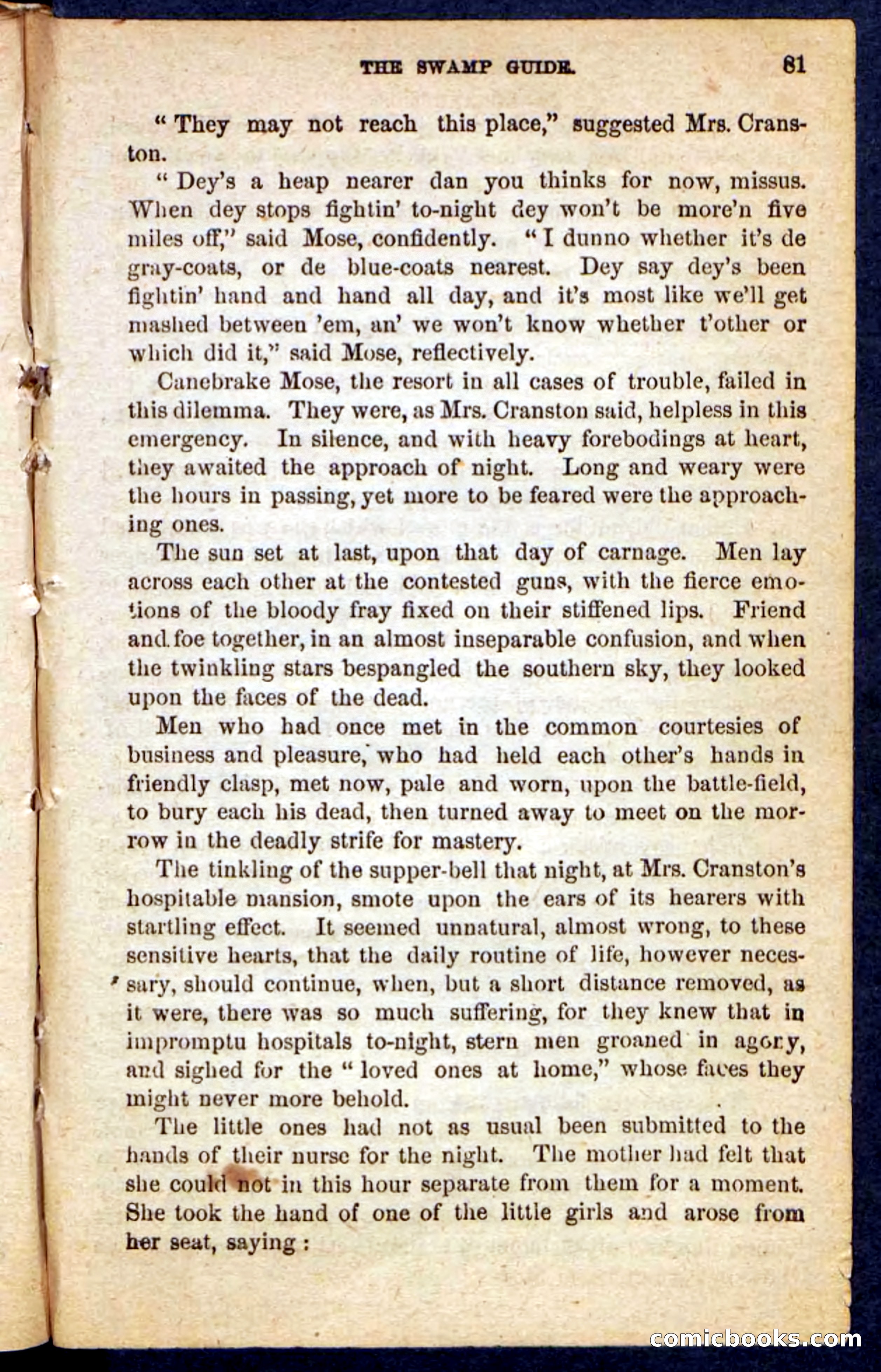 Beadle's Pocket Novels No. 162: Canebrake Mose — page 77 of 100