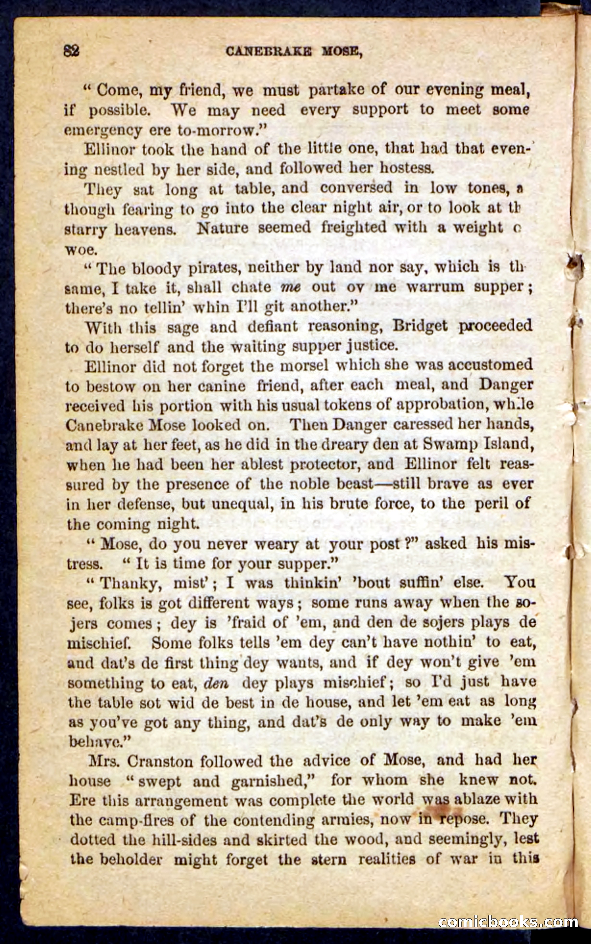 Beadle's Pocket Novels No. 162: Canebrake Mose — page 78 of 100