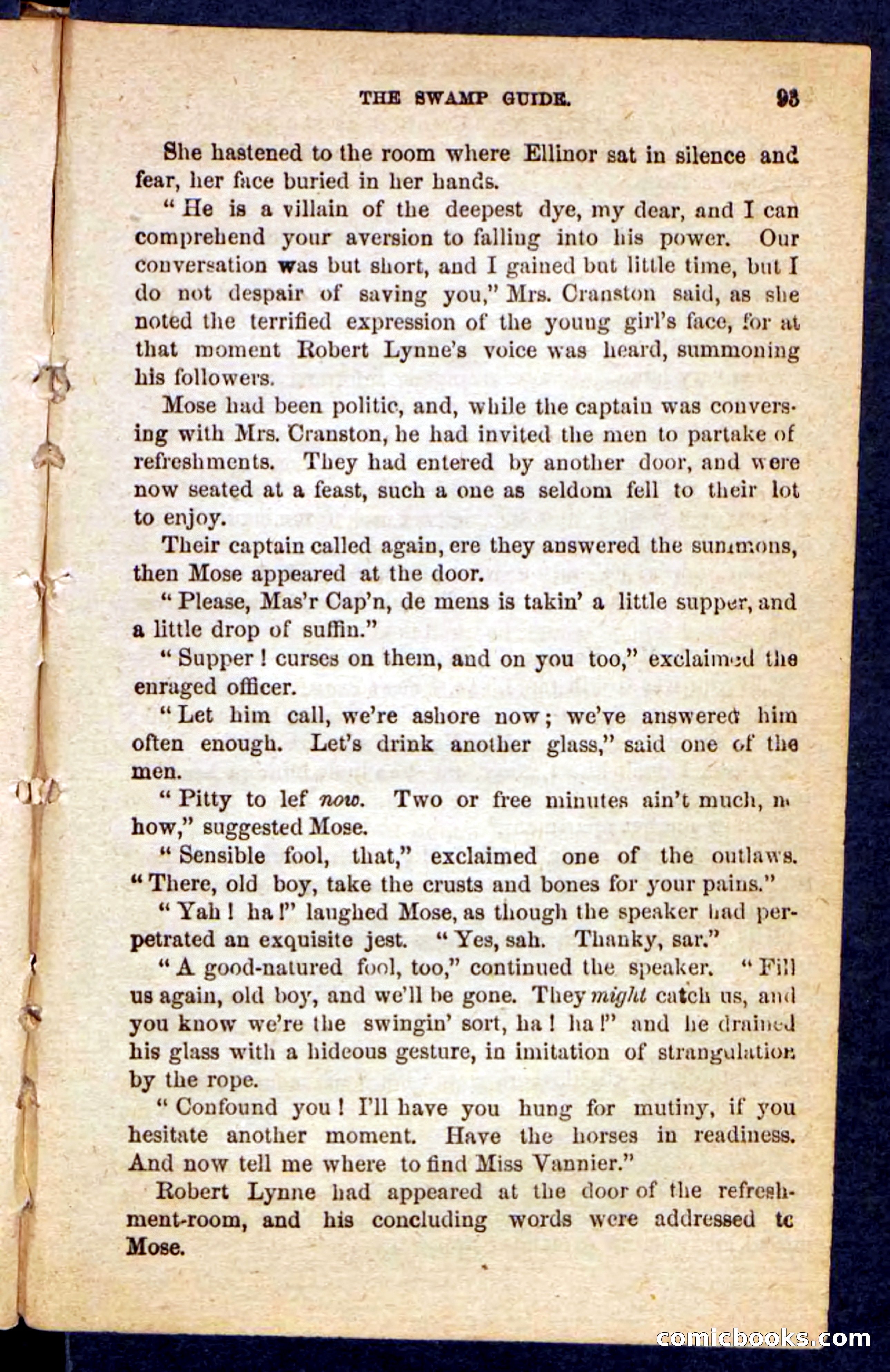 Beadle's Pocket Novels No. 162: Canebrake Mose — page 89 of 100