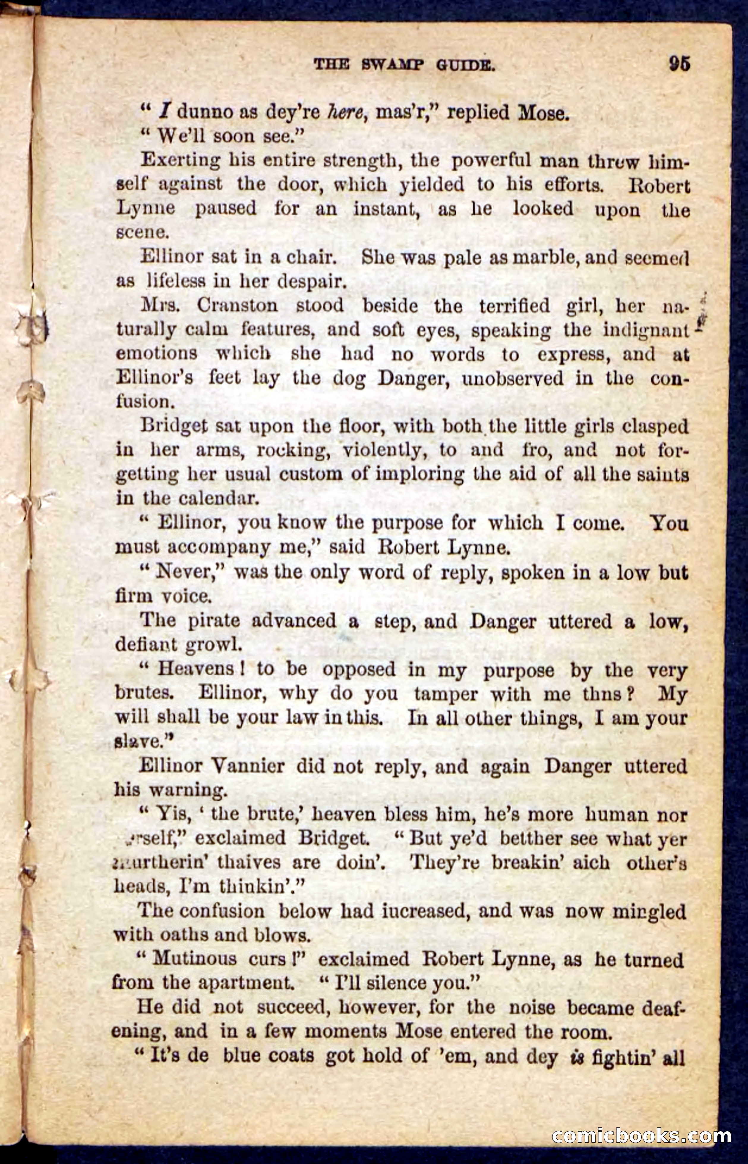 Beadle's Pocket Novels No. 162: Canebrake Mose — page 91 of 100