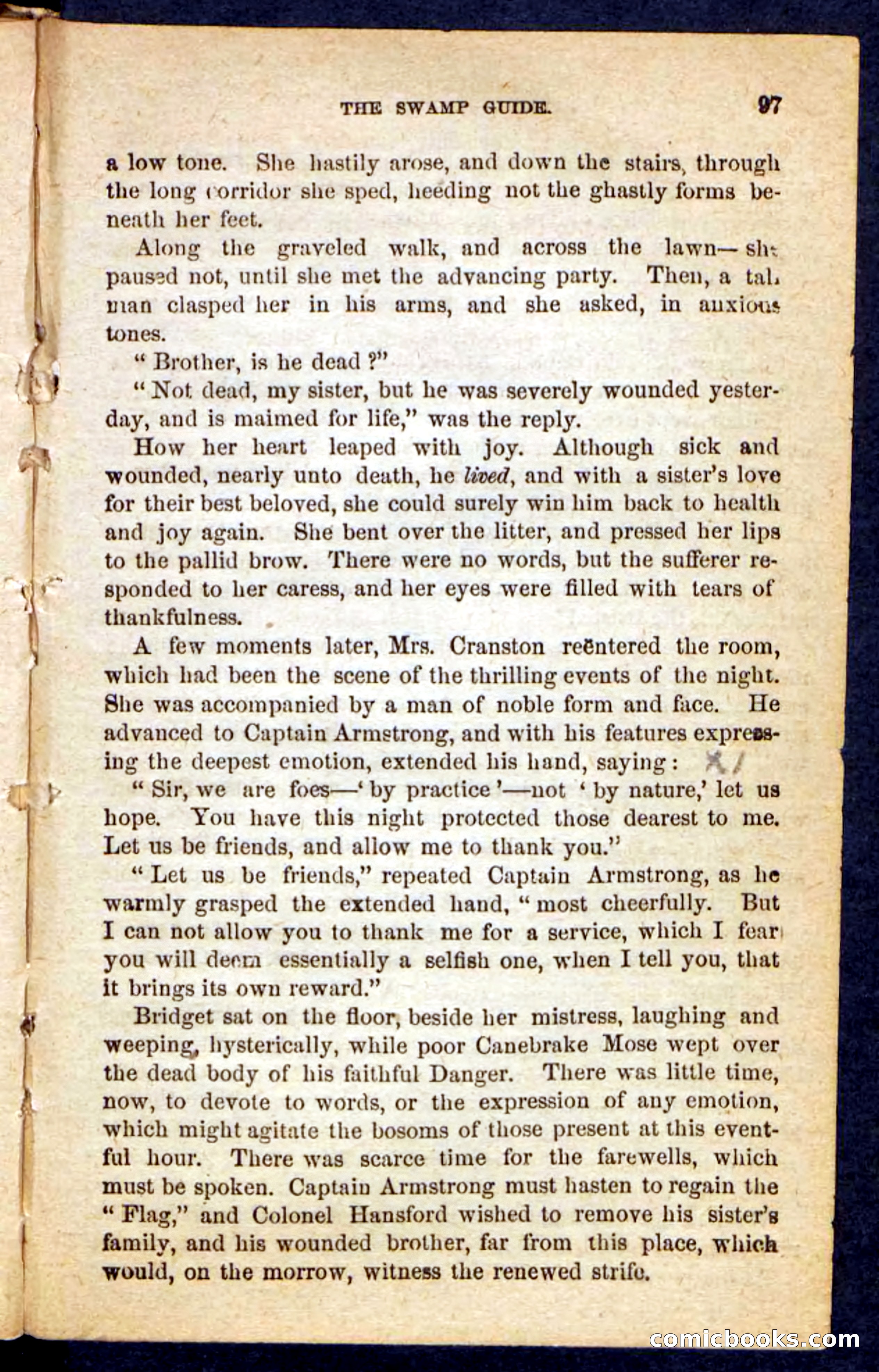 Beadle's Pocket Novels No. 162: Canebrake Mose — page 93 of 100
