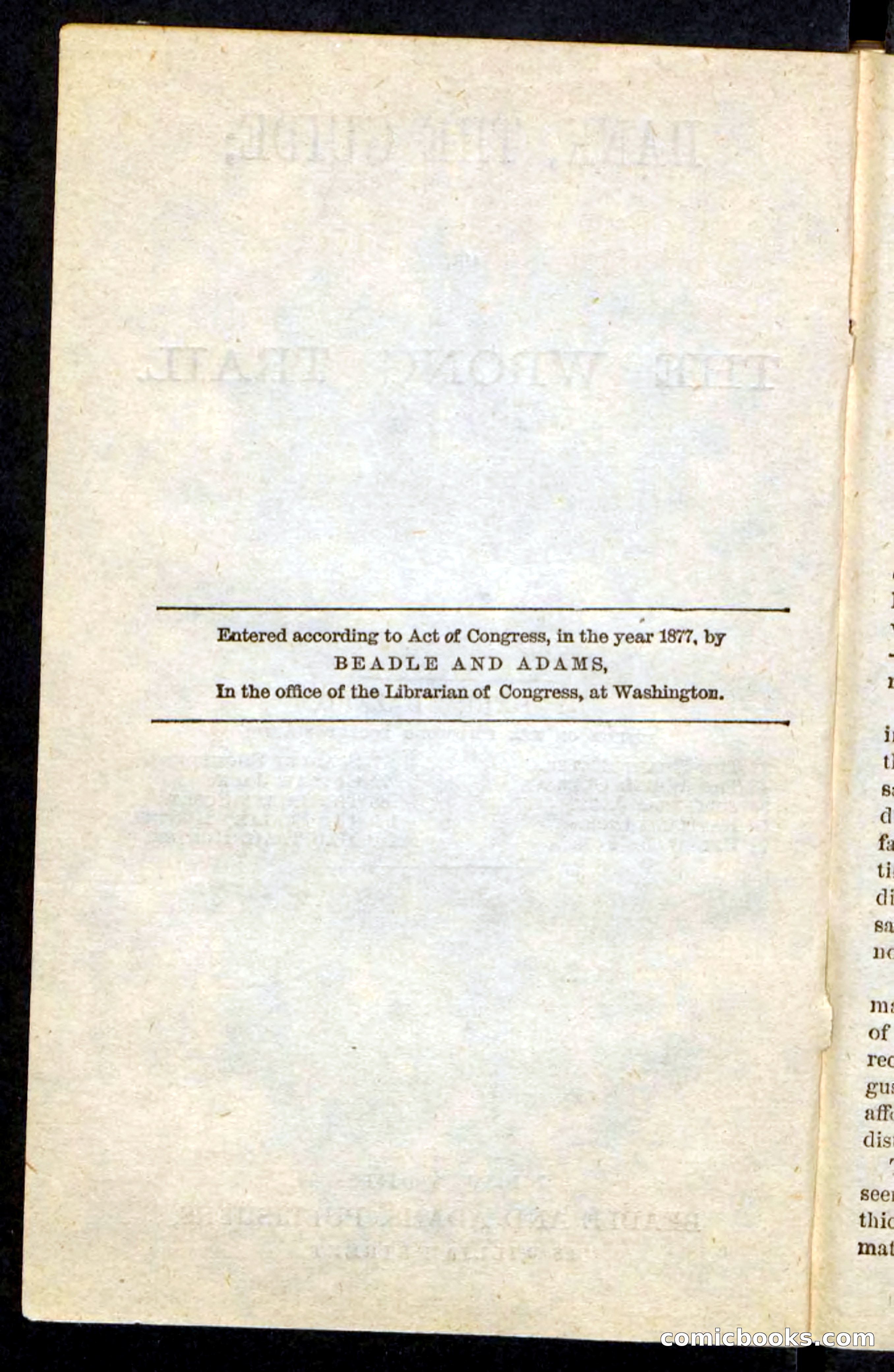 Beadle's Pocket Novels No. 163 — page 4 of 100