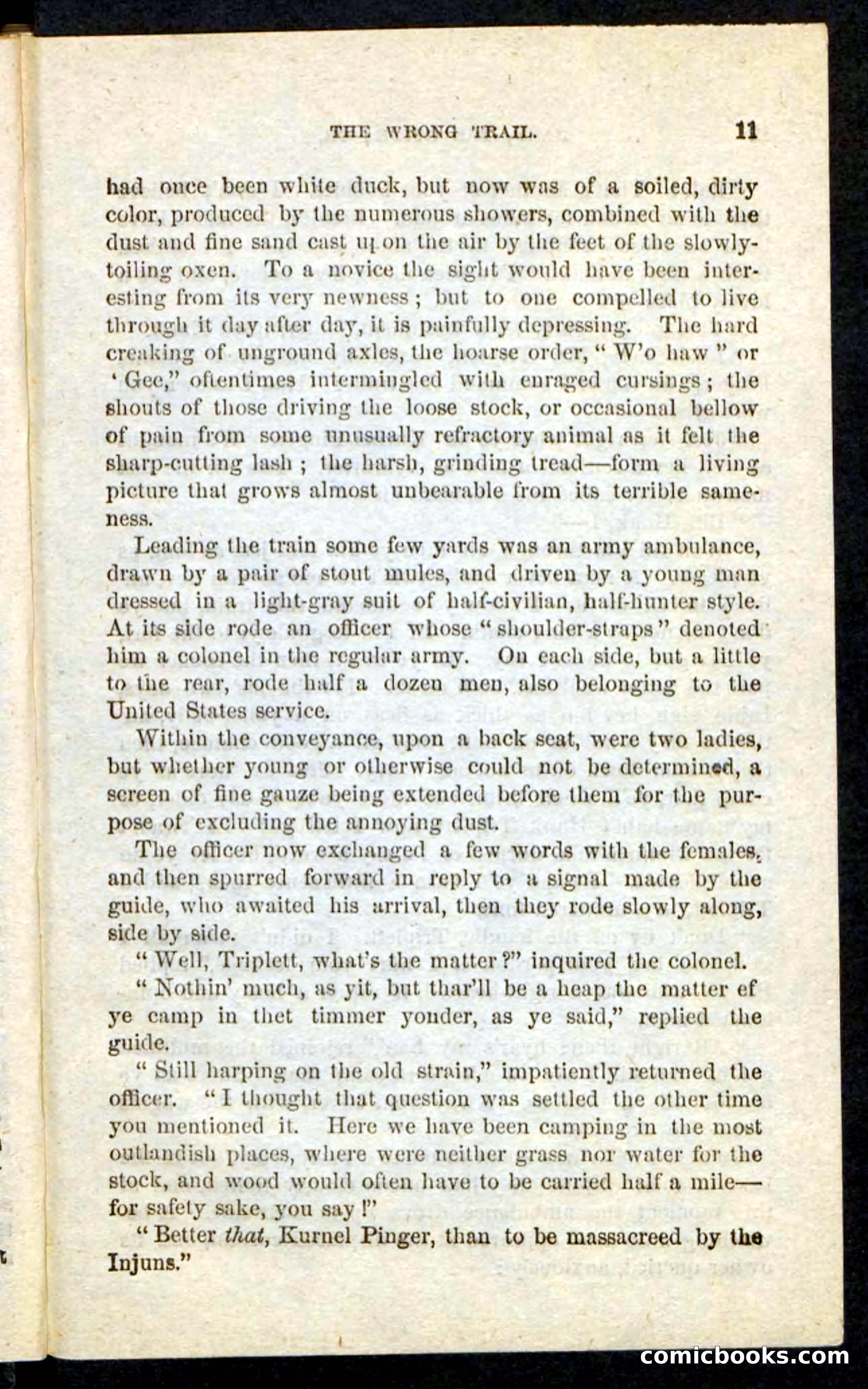 Beadle's Pocket Novels No. 163 — page 7 of 100