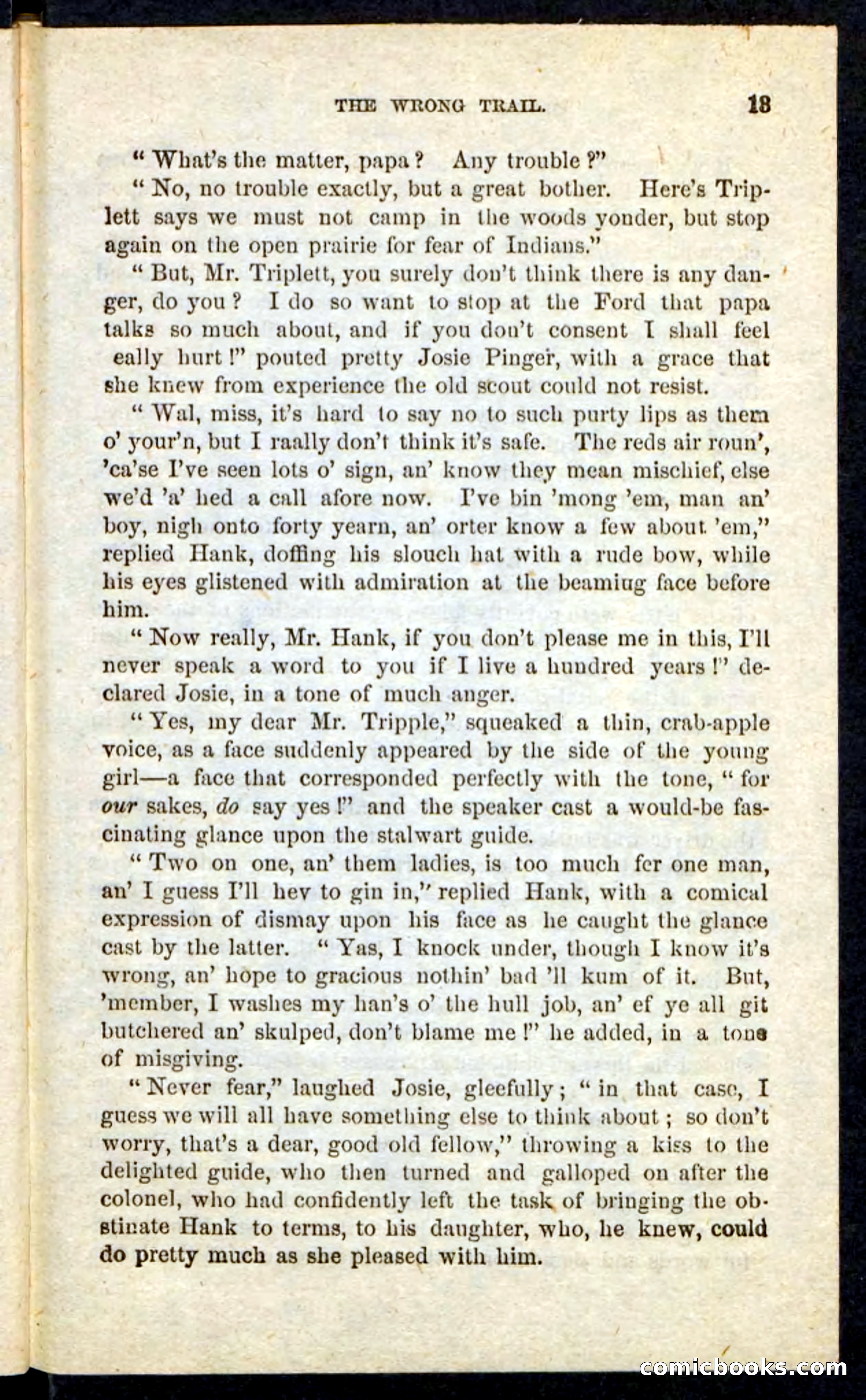 Beadle's Pocket Novels No. 163 — page 9 of 100