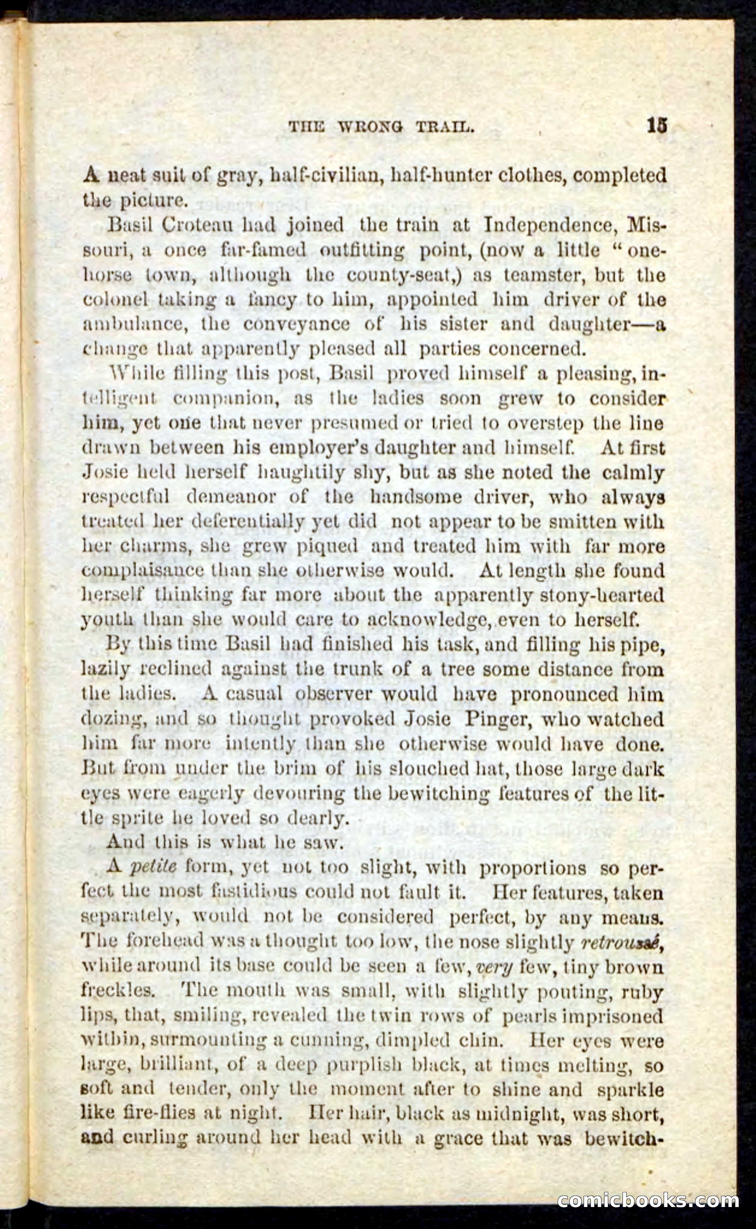 Beadle's Pocket Novels No. 163 — page 11 of 100