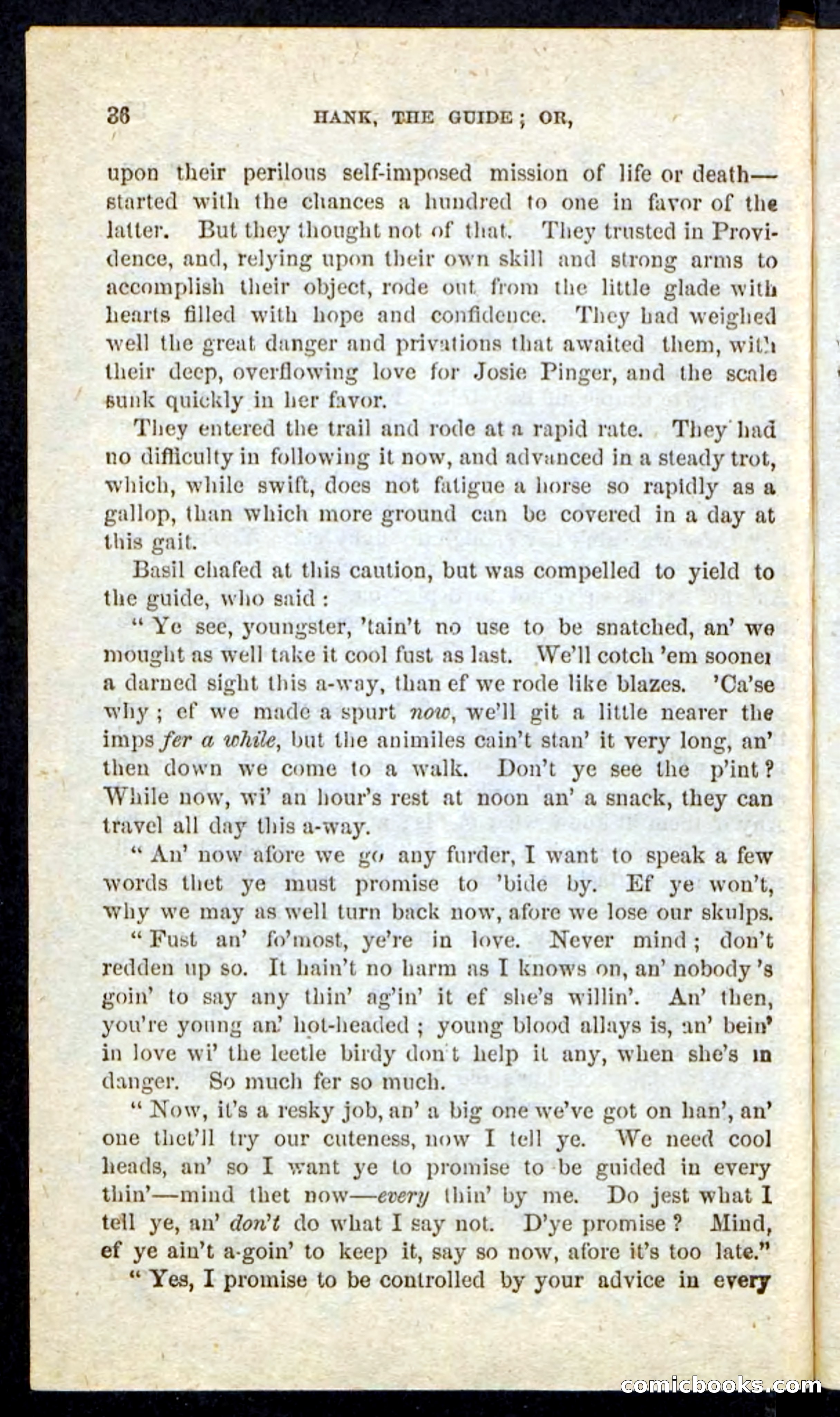 Beadle's Pocket Novels No. 163 — page 32 of 100