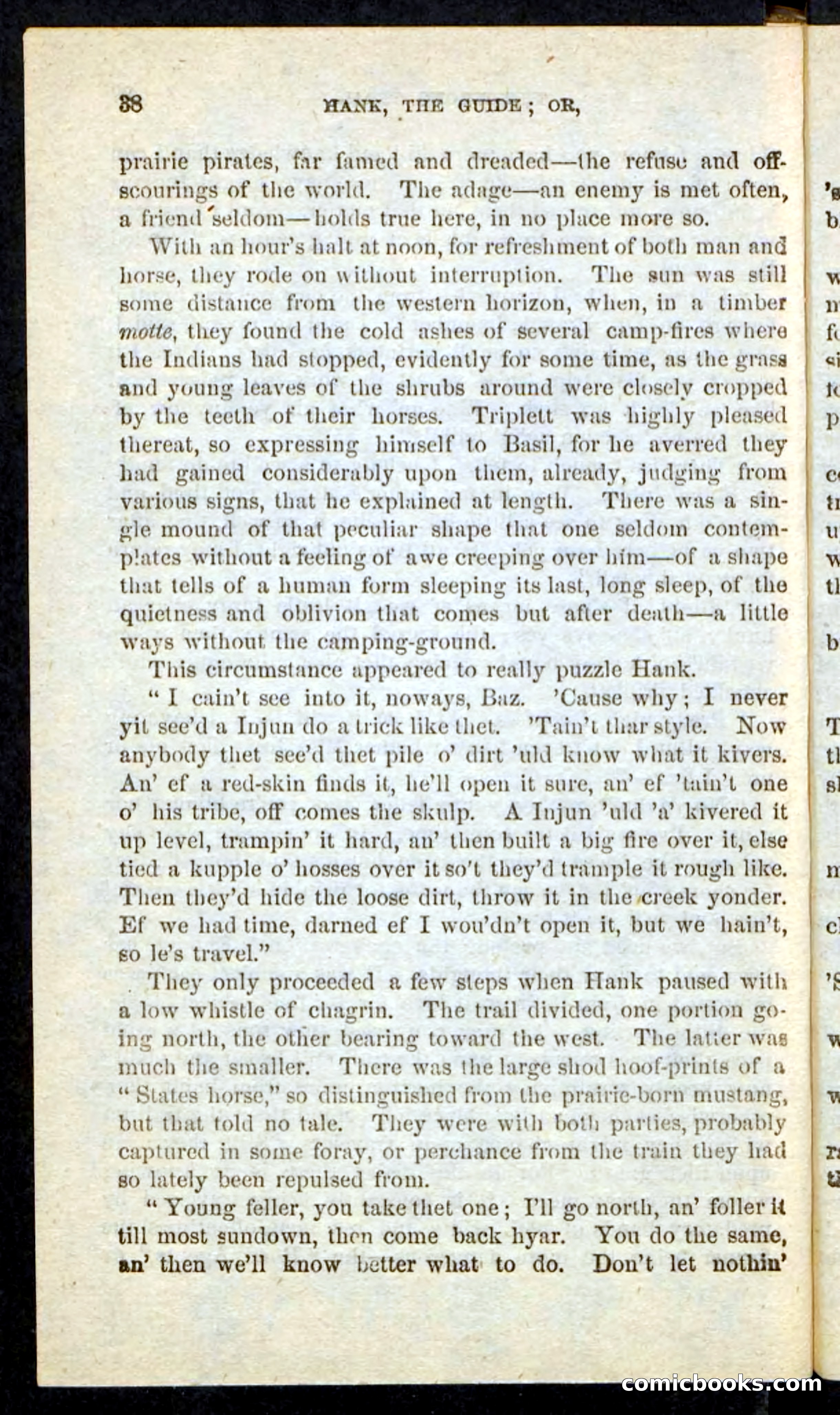 Beadle's Pocket Novels No. 163 — page 34 of 100