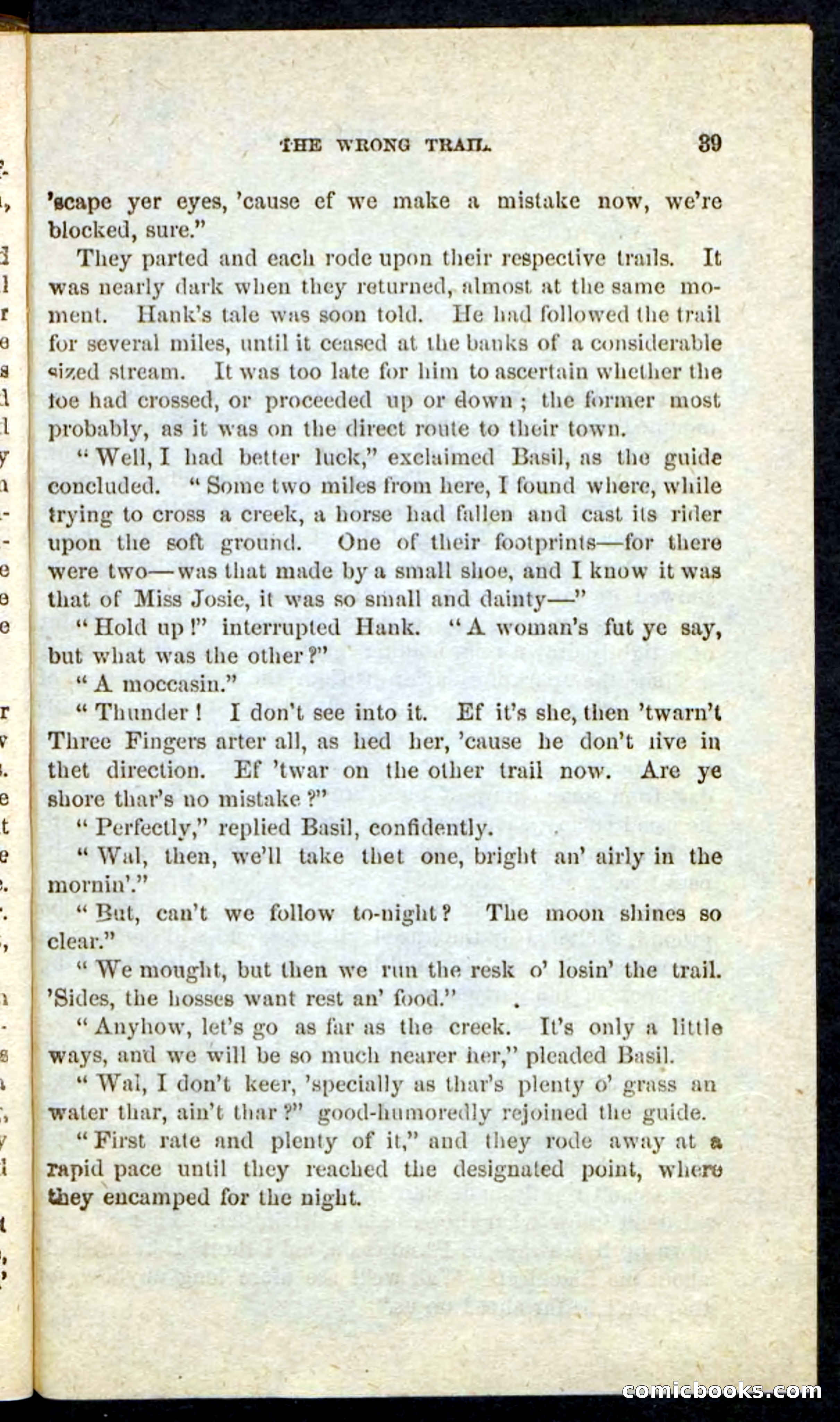 Beadle's Pocket Novels No. 163 — page 35 of 100