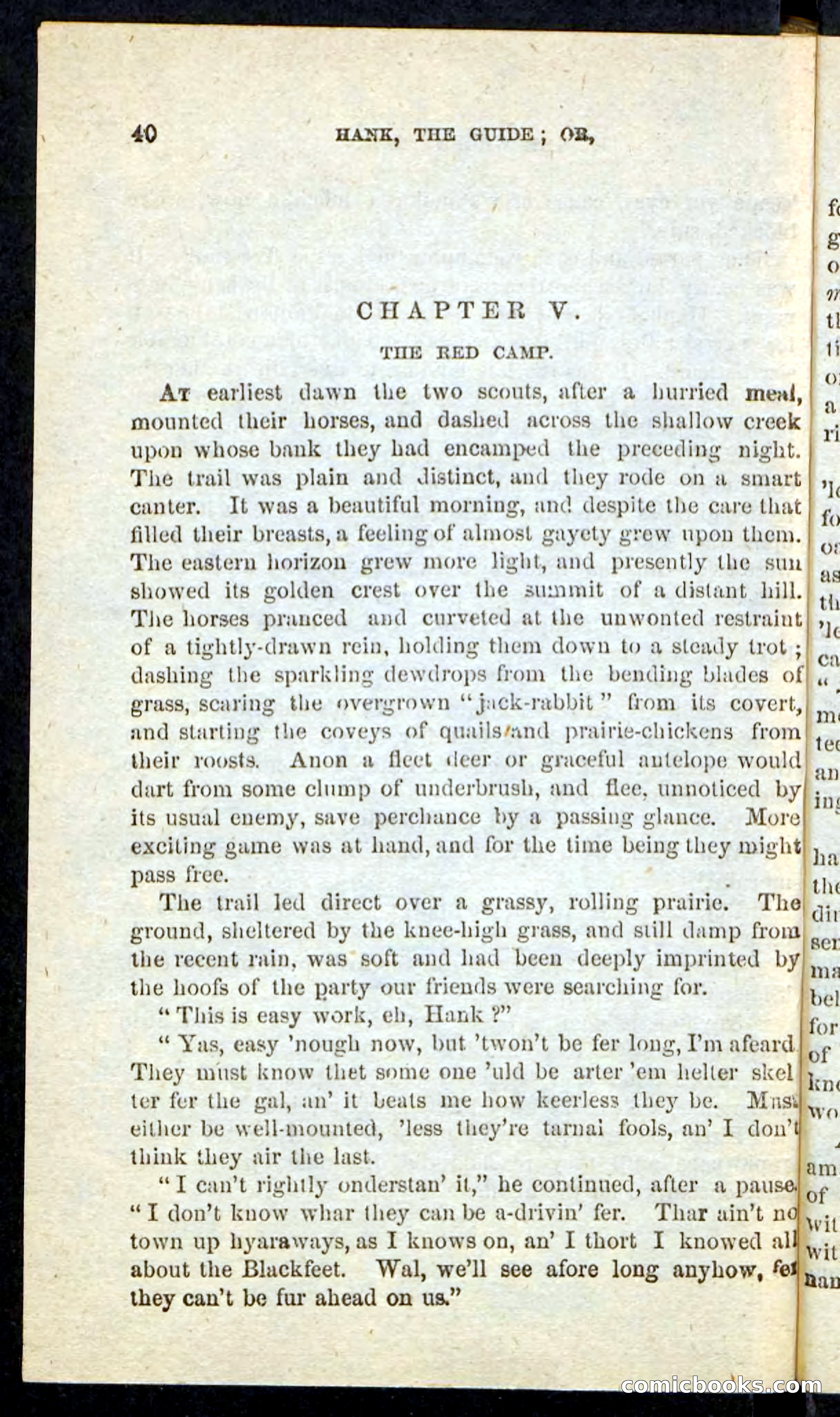 Beadle's Pocket Novels No. 163 — page 36 of 100