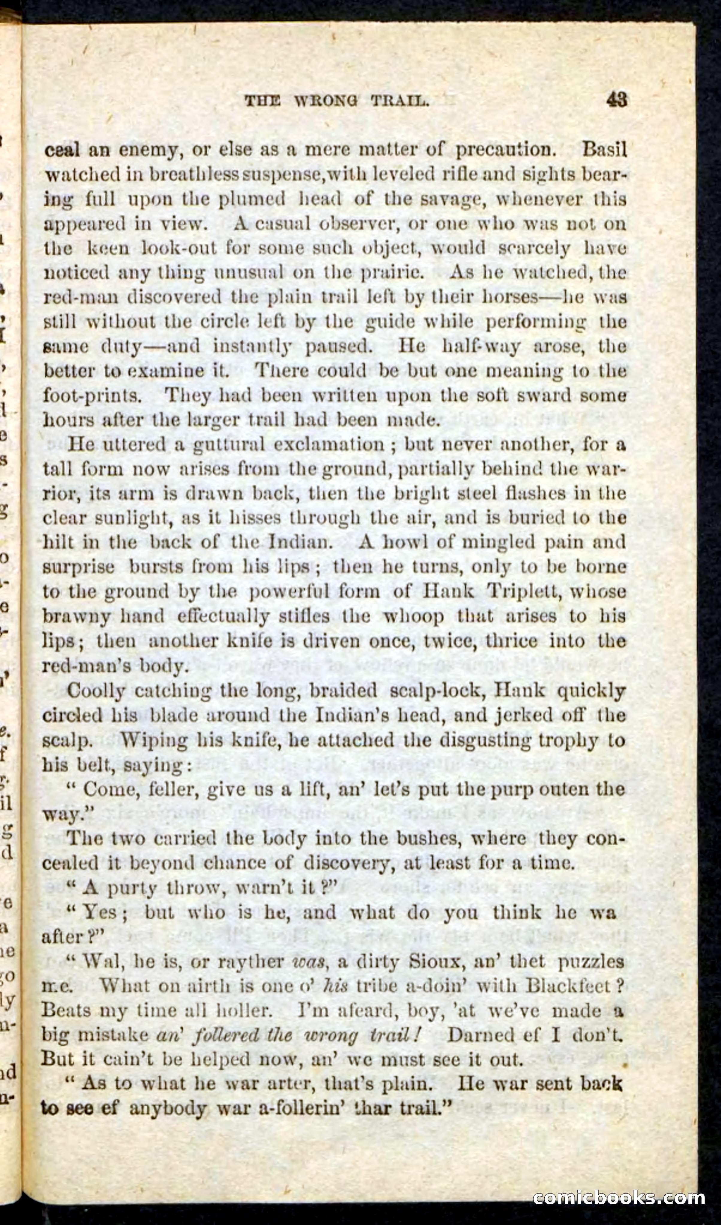 Beadle's Pocket Novels No. 163 — page 39 of 100