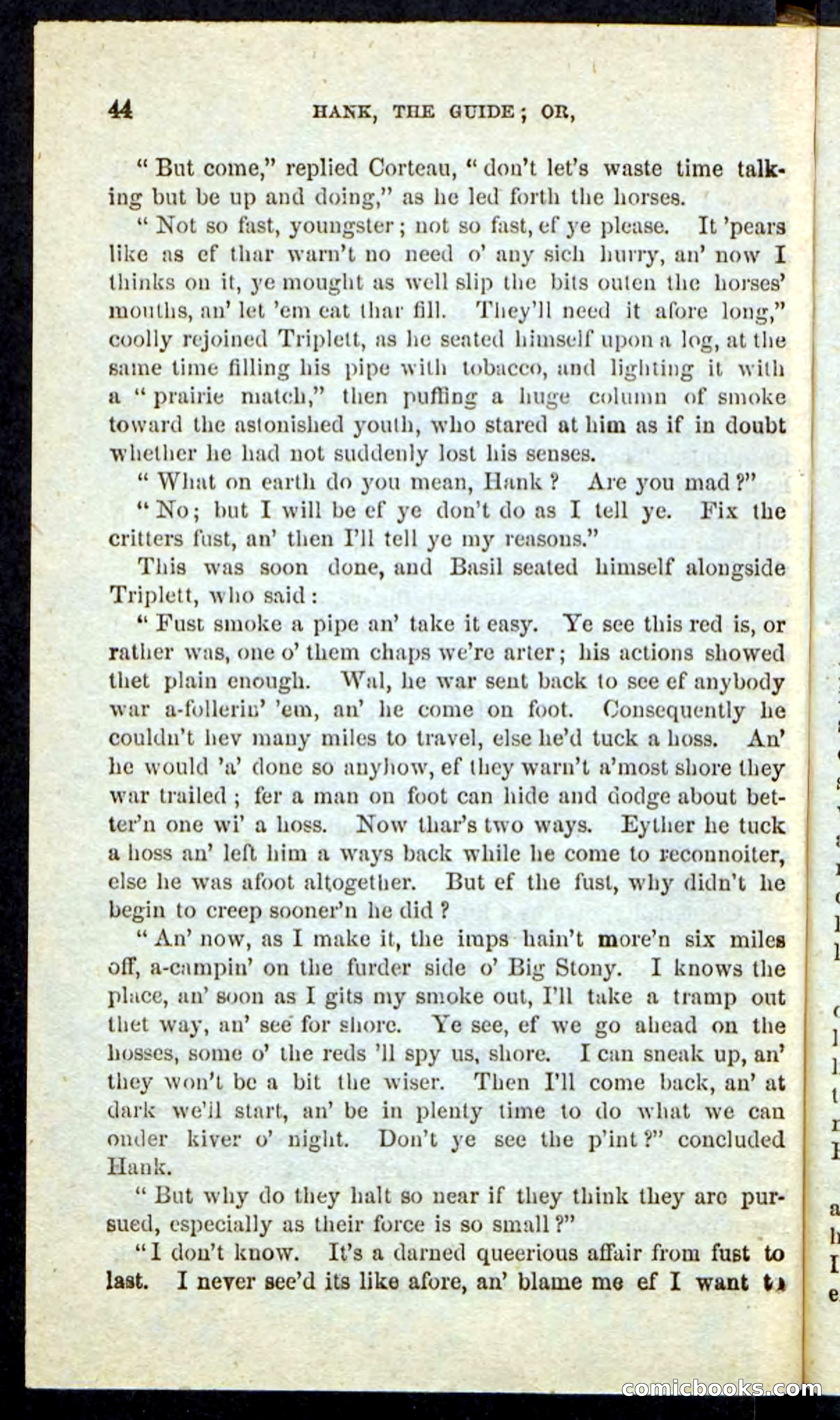 Beadle's Pocket Novels No. 163 — page 40 of 100