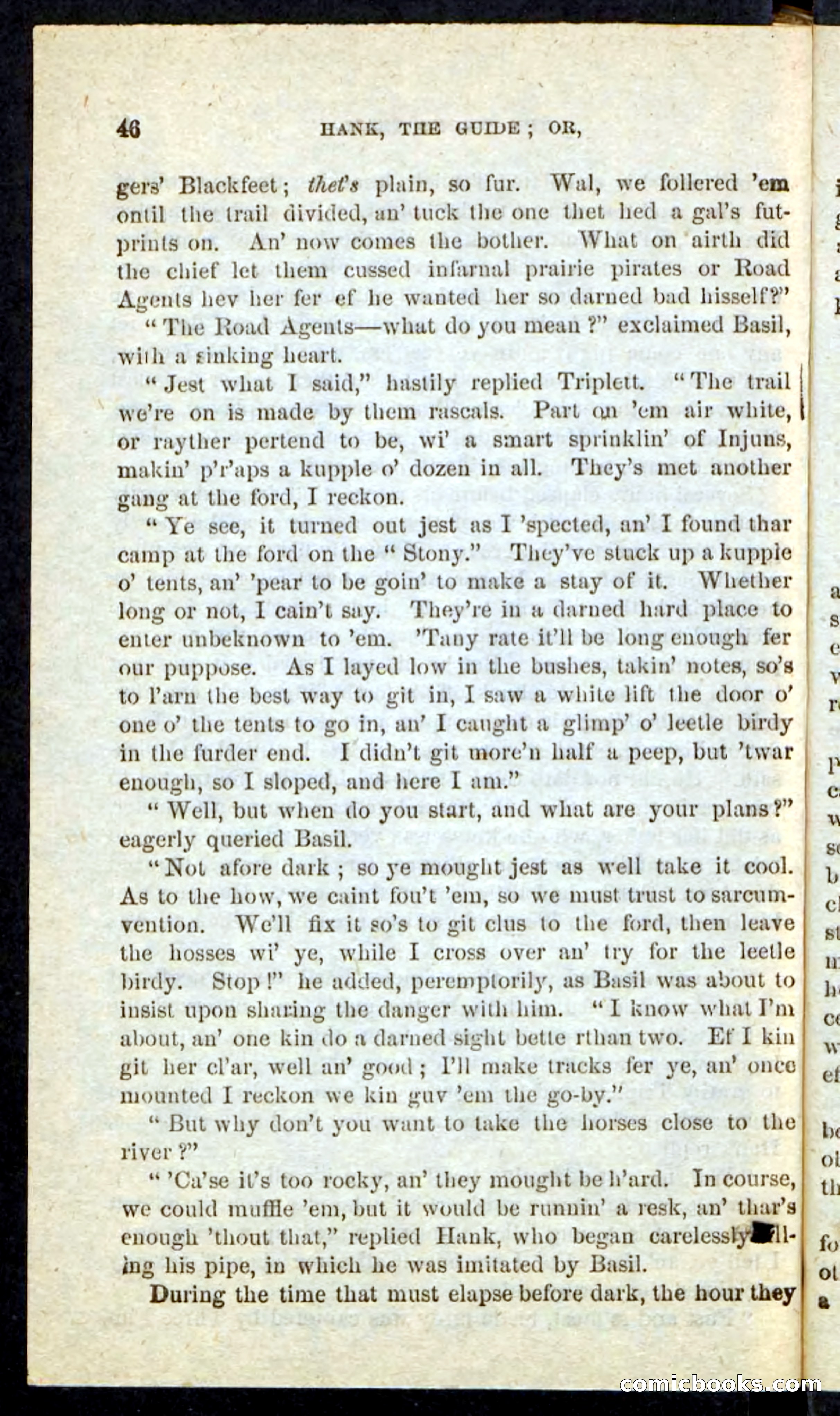 Beadle's Pocket Novels No. 163 — page 42 of 100