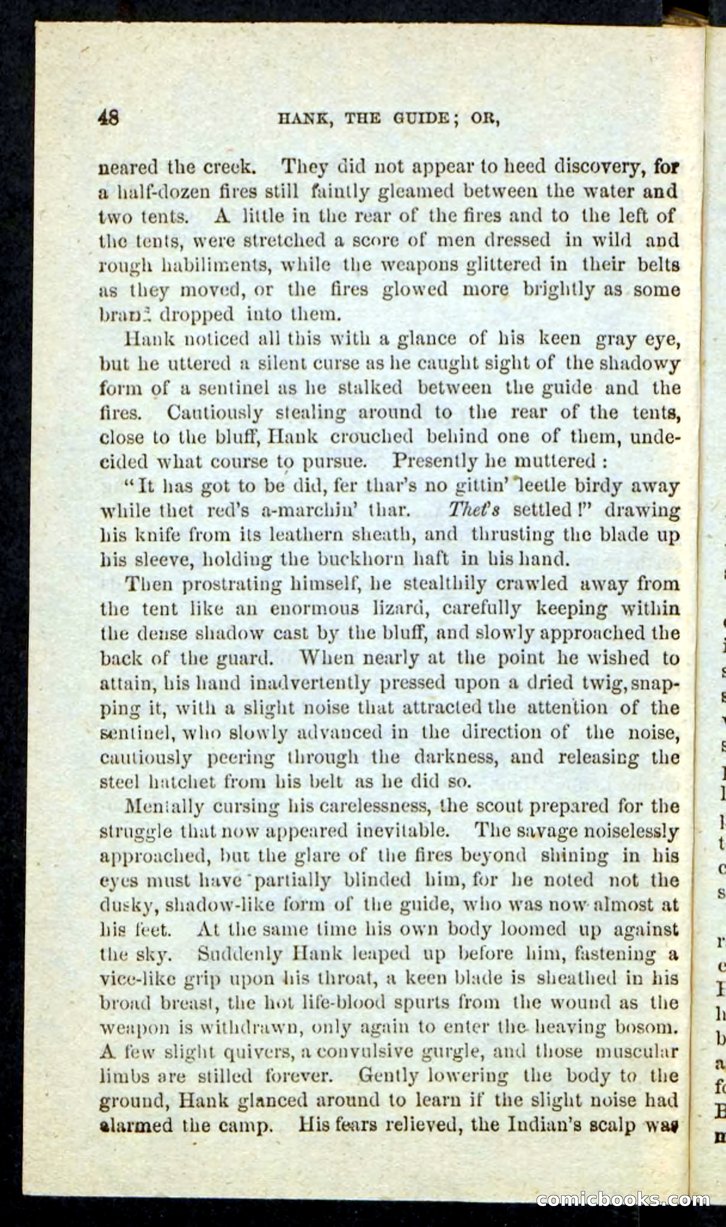 Beadle's Pocket Novels No. 163 — page 44 of 100