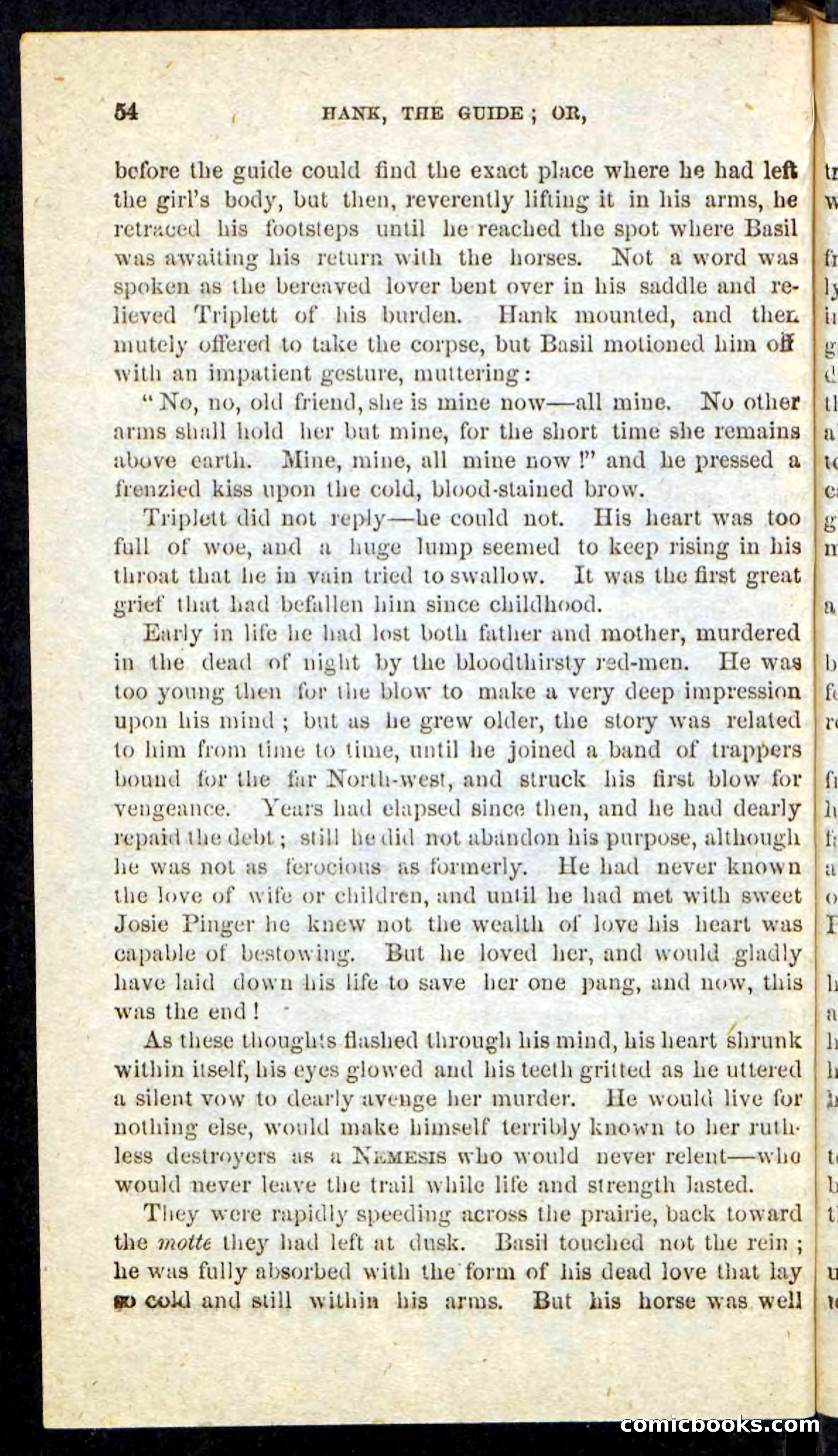 Beadle's Pocket Novels No. 163 — page 50 of 100
