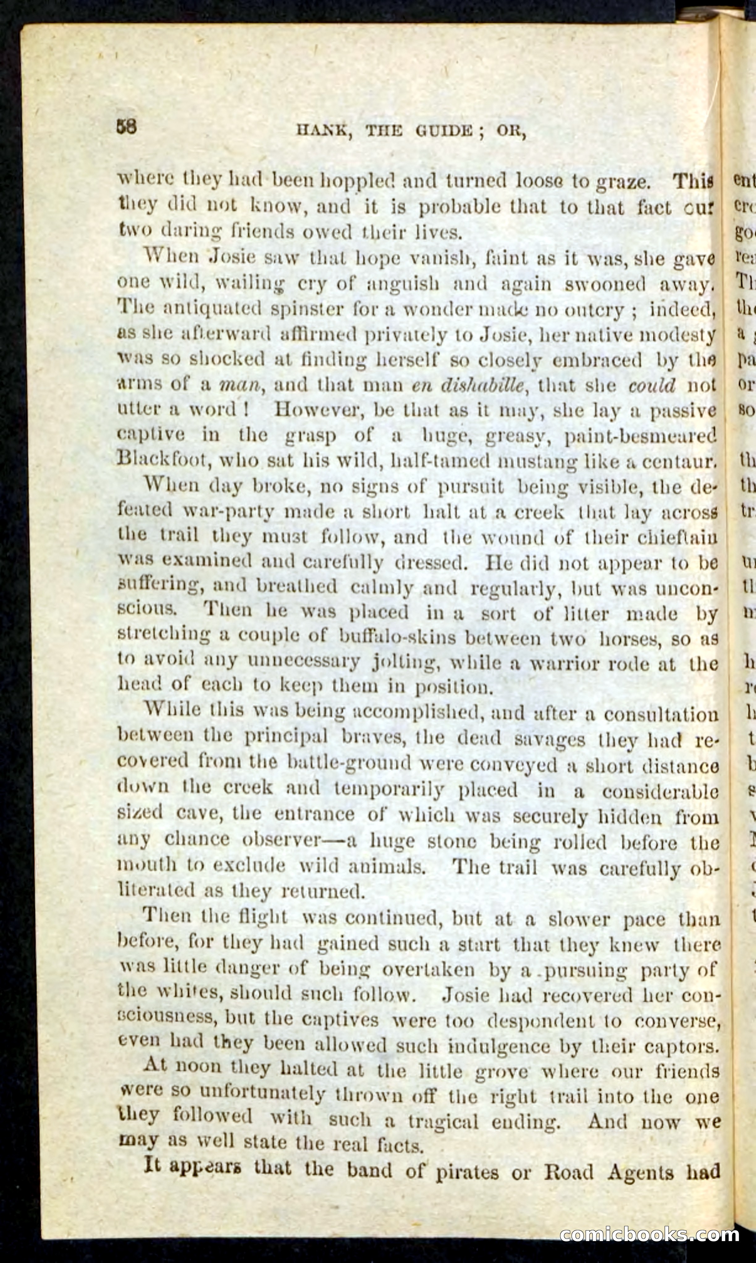 Beadle's Pocket Novels No. 163 — page 54 of 100