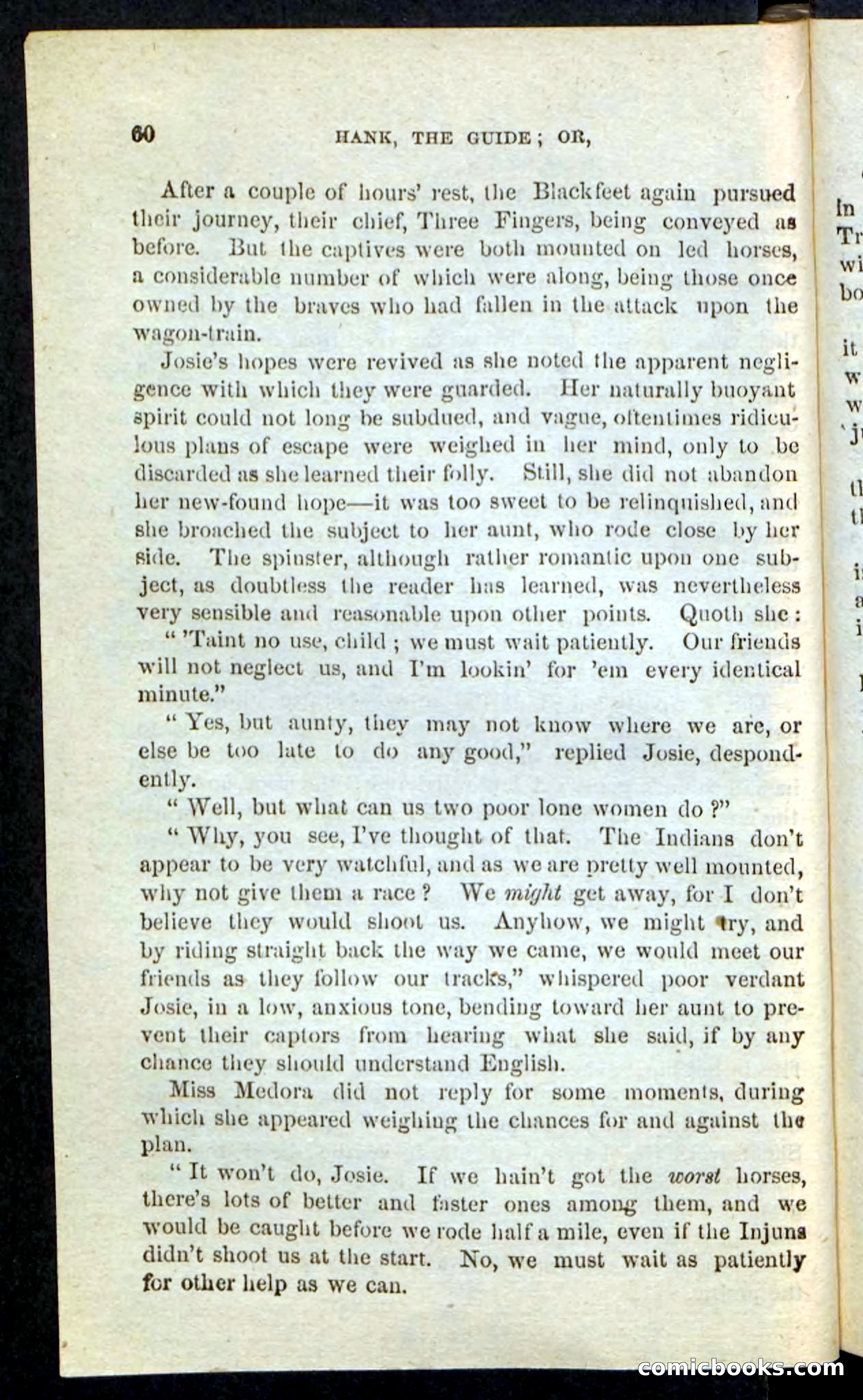 Beadle's Pocket Novels No. 163 — page 56 of 100