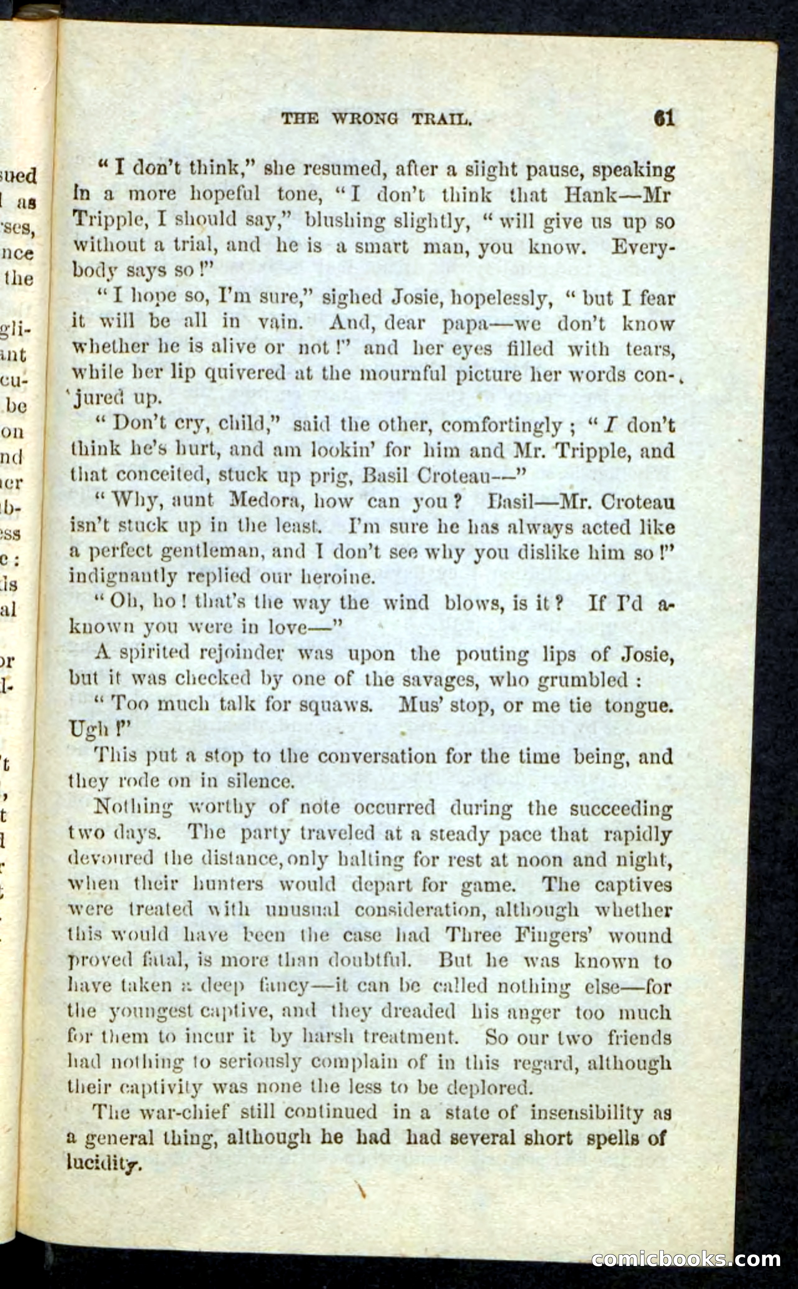 Beadle's Pocket Novels No. 163 — page 57 of 100