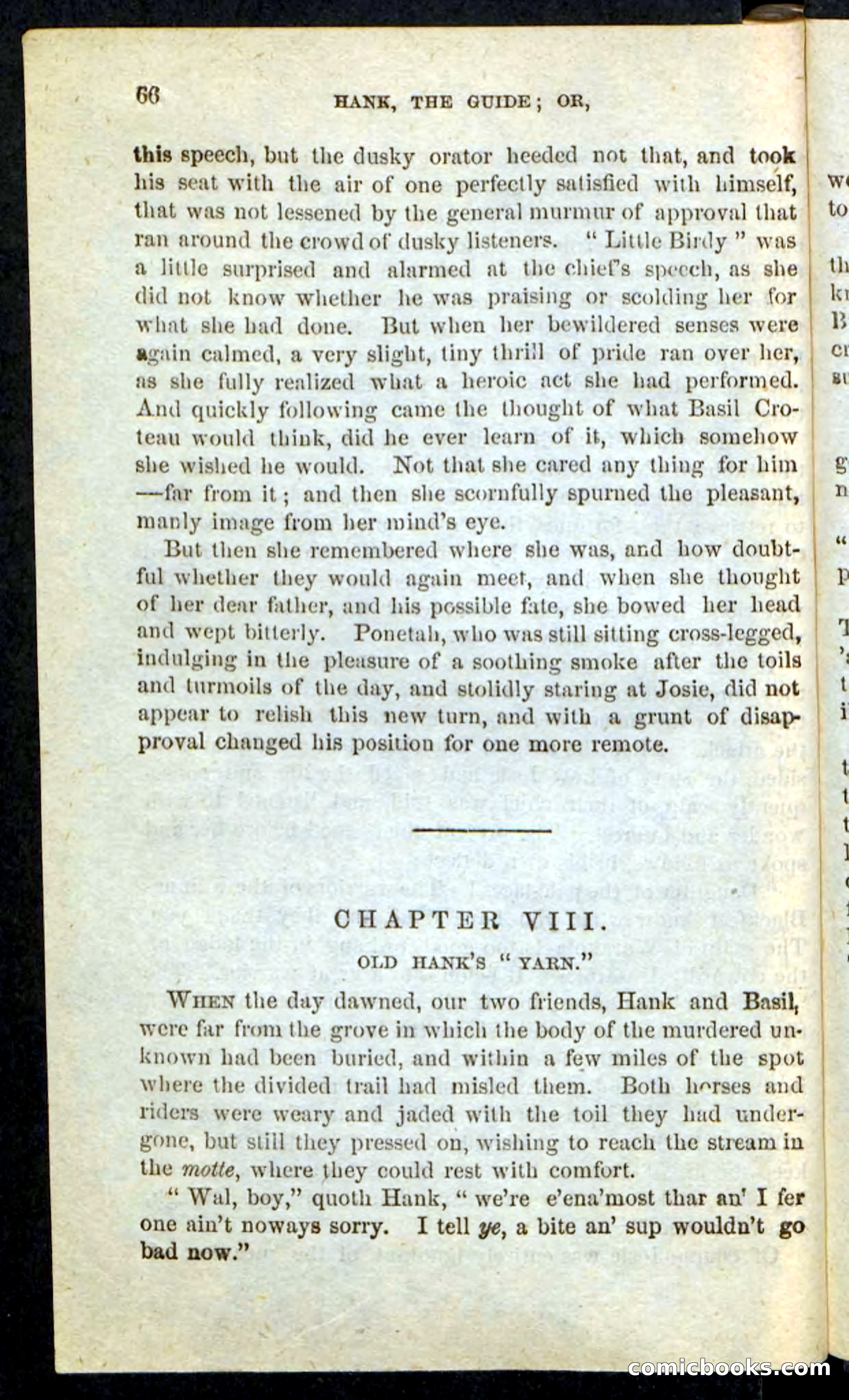 Beadle's Pocket Novels No. 163 — page 62 of 100