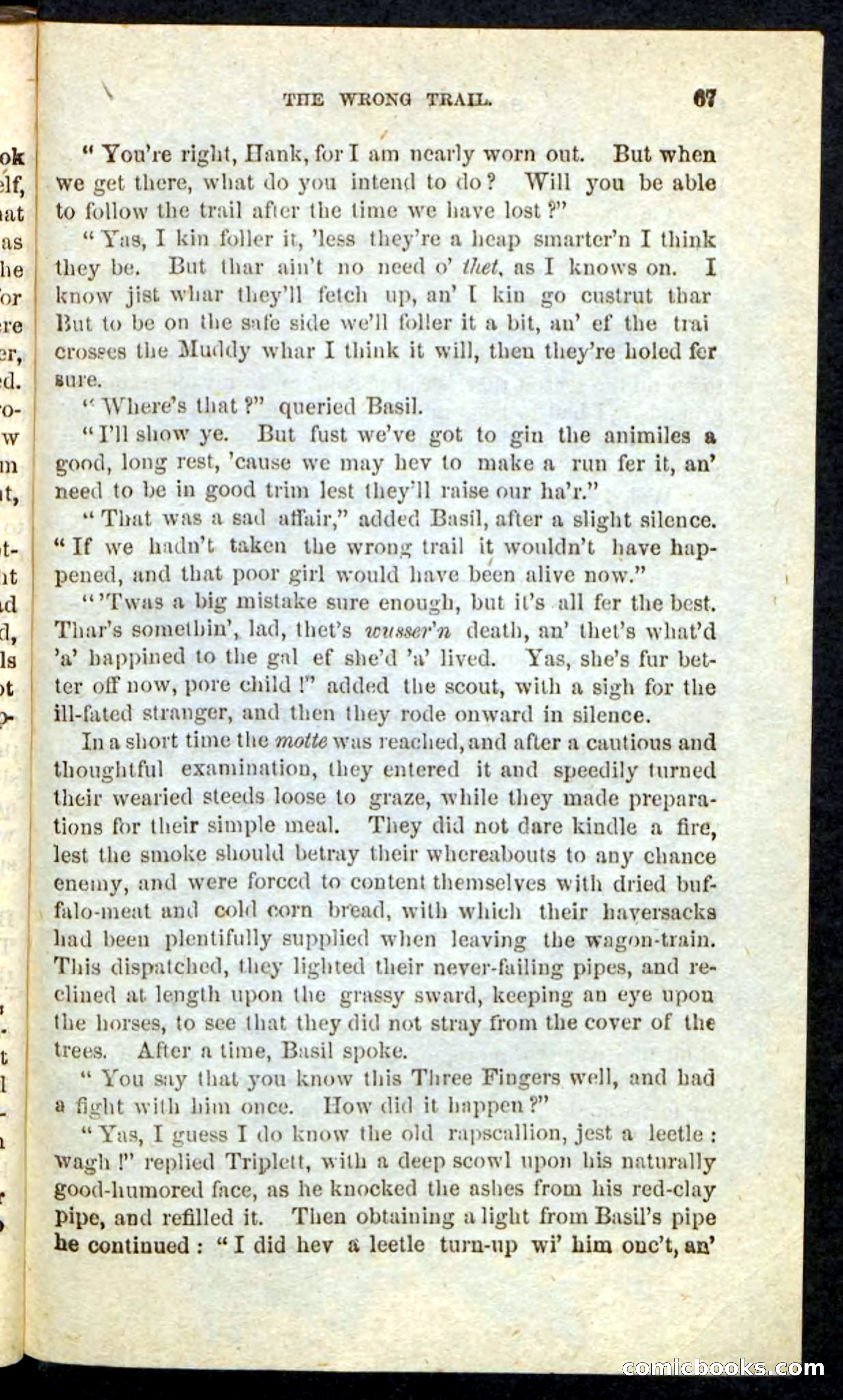 Beadle's Pocket Novels No. 163 — page 63 of 100