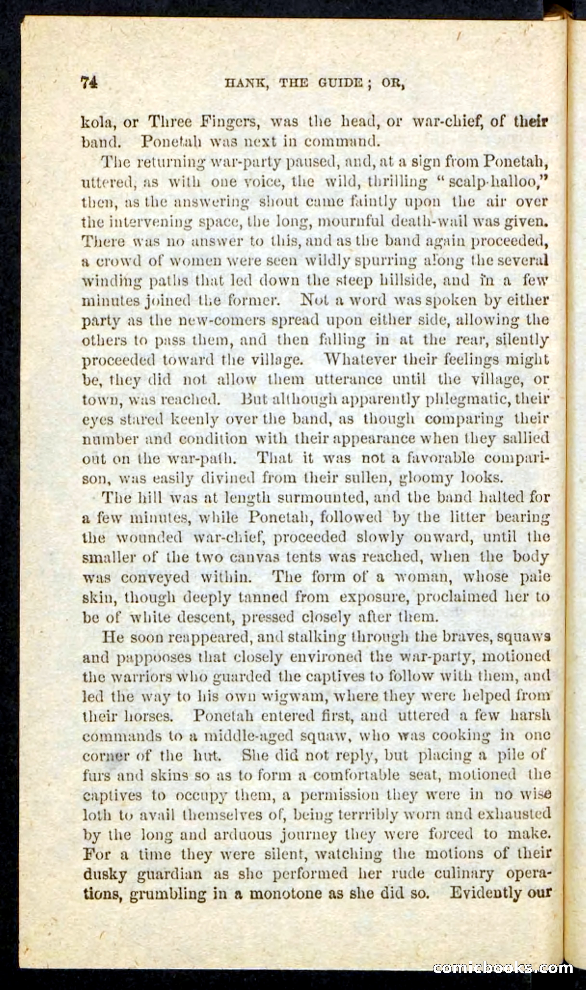 Beadle's Pocket Novels No. 163 — page 70 of 100