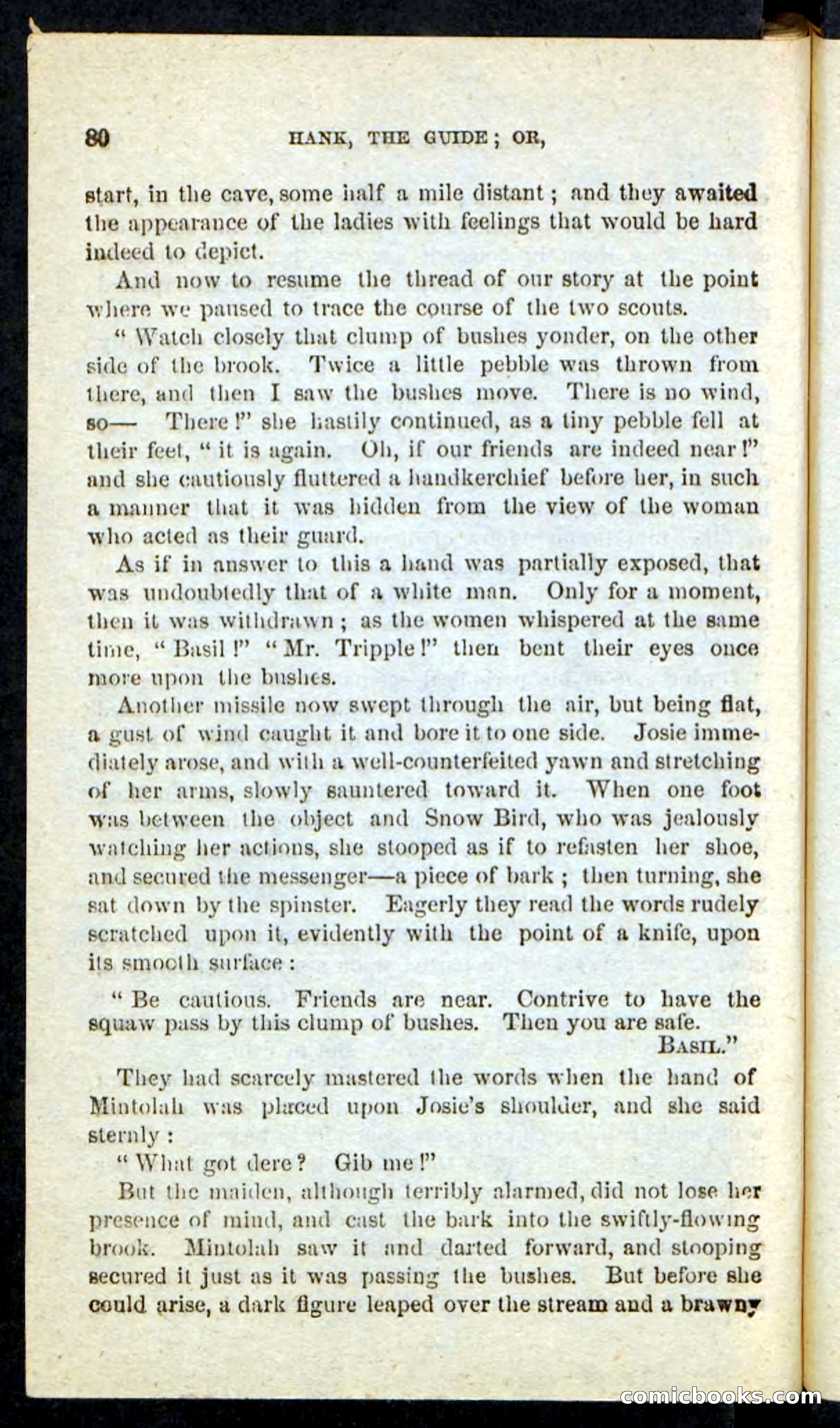 Beadle's Pocket Novels No. 163 — page 76 of 100