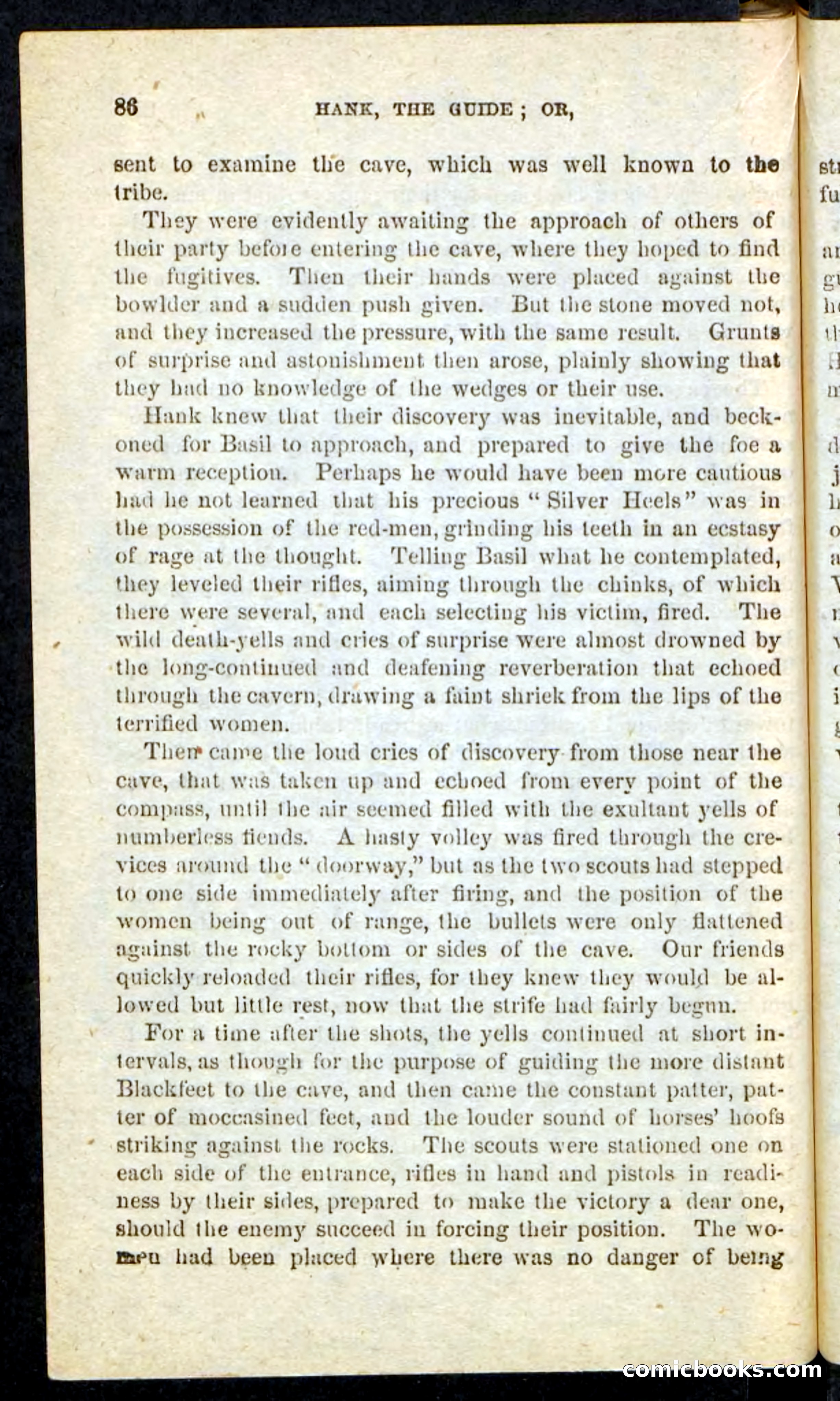 Beadle's Pocket Novels No. 163 — page 82 of 100
