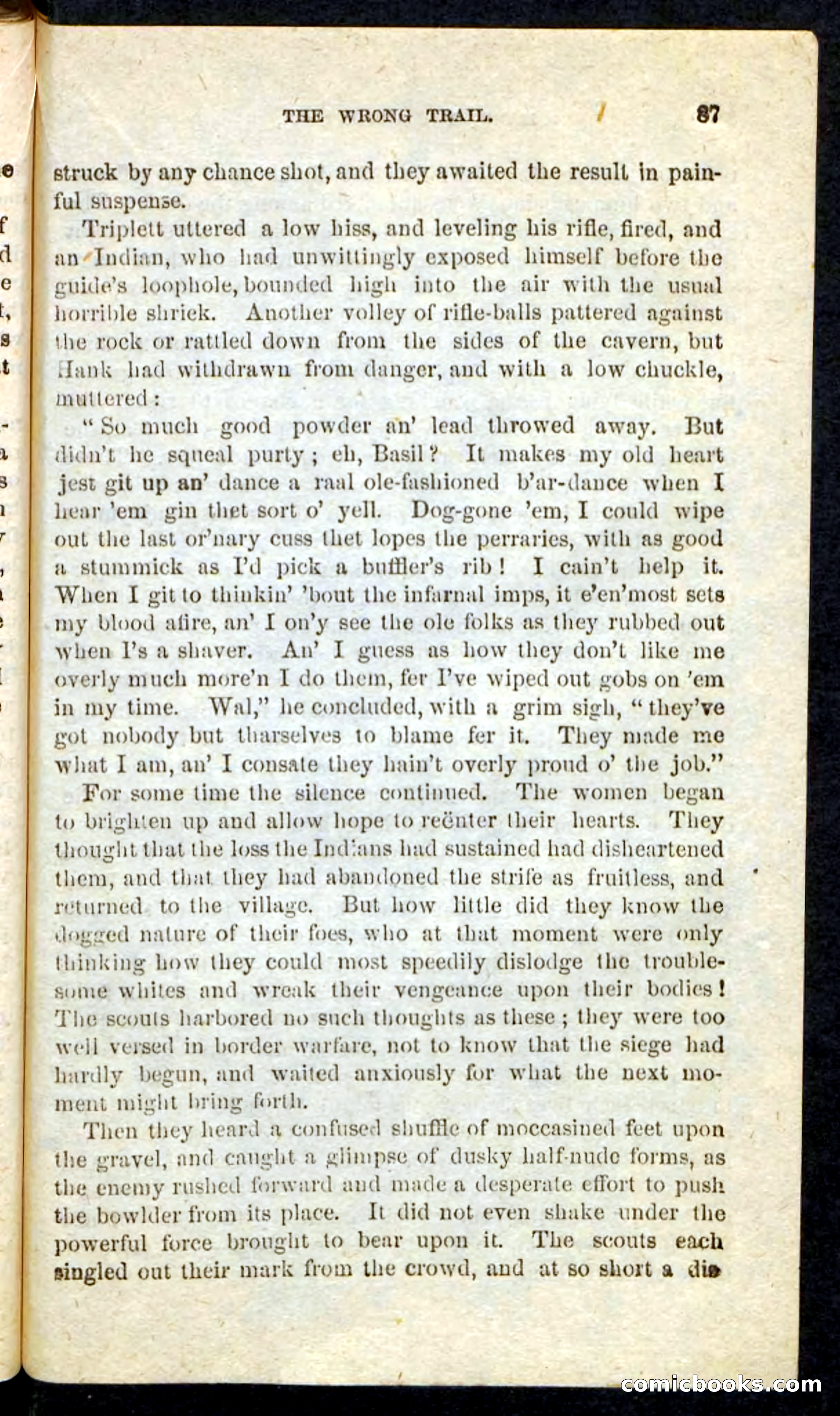 Beadle's Pocket Novels No. 163 — page 83 of 100