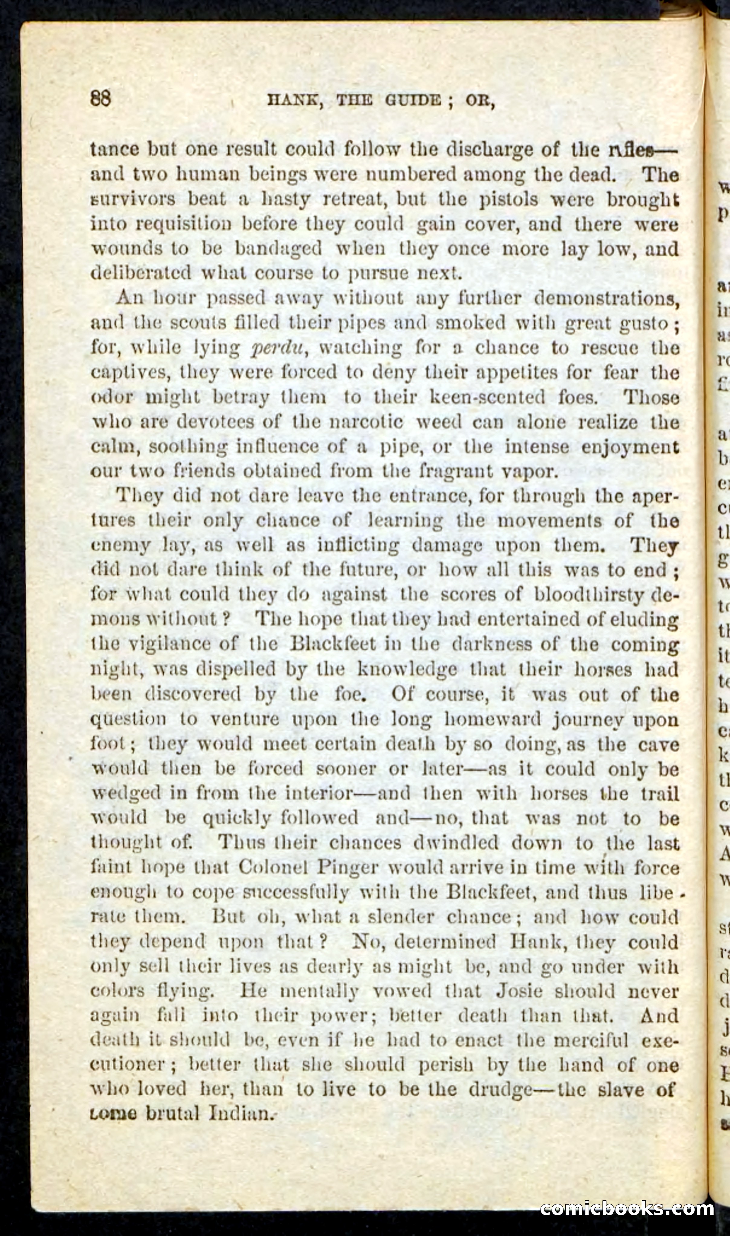 Beadle's Pocket Novels No. 163 — page 84 of 100