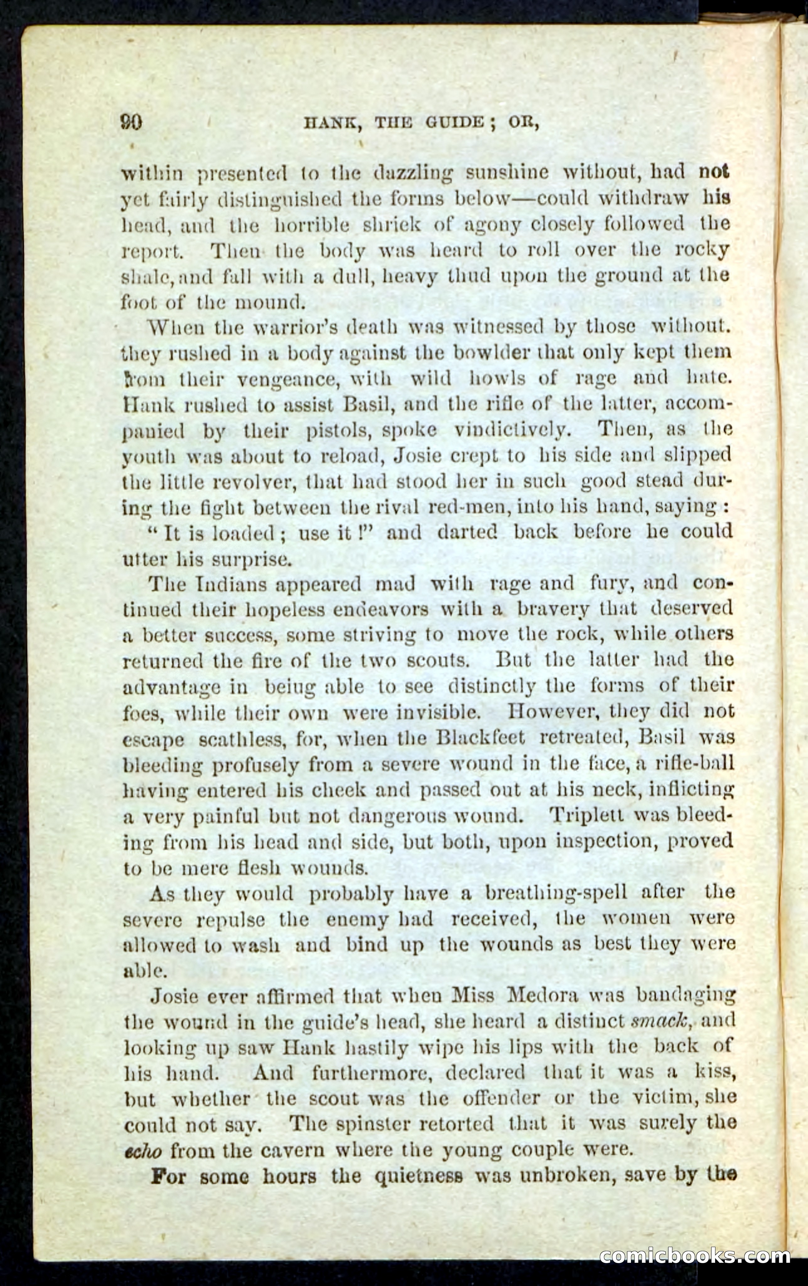 Beadle's Pocket Novels No. 163 — page 86 of 100