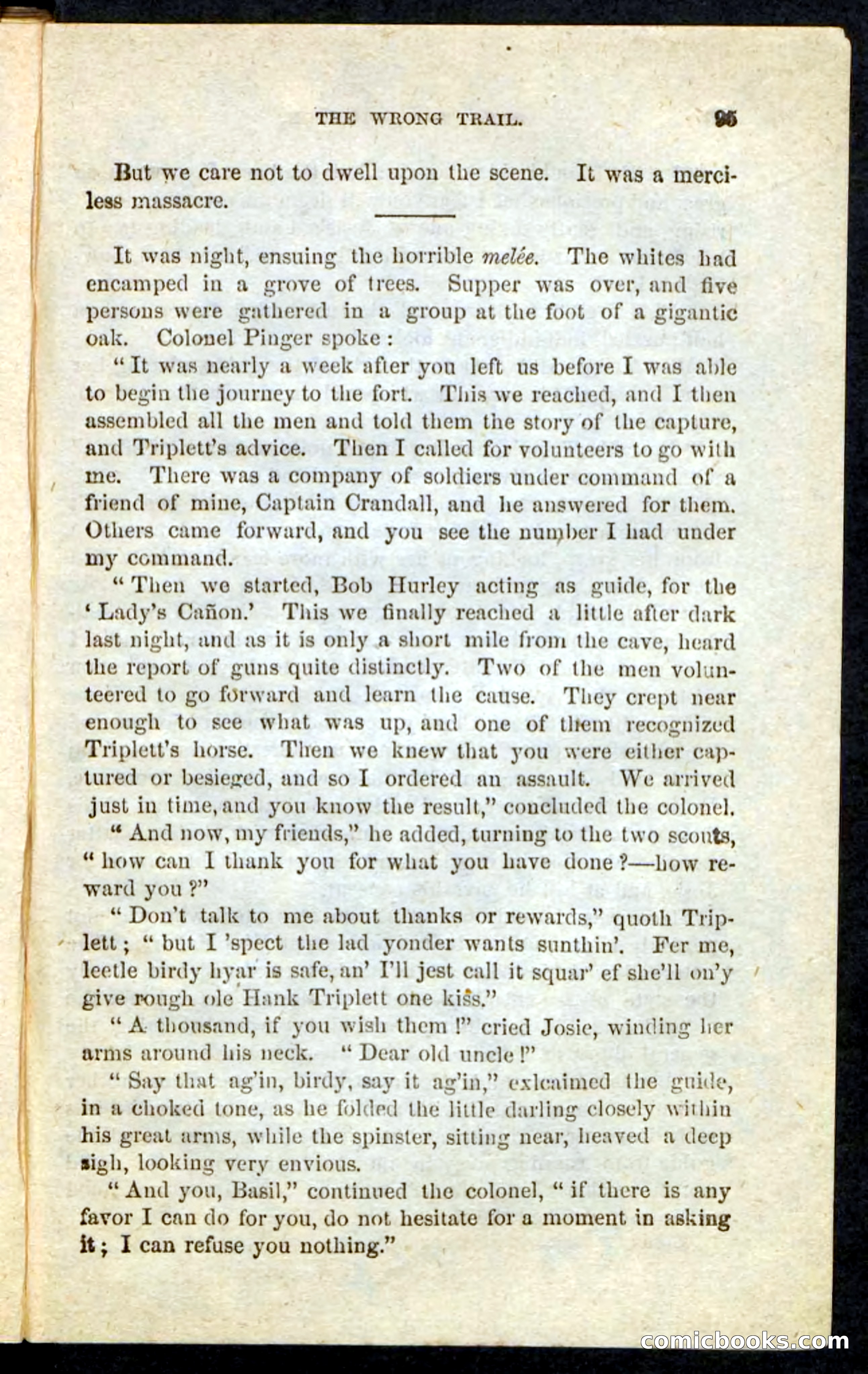 Beadle's Pocket Novels No. 163 — page 91 of 100
