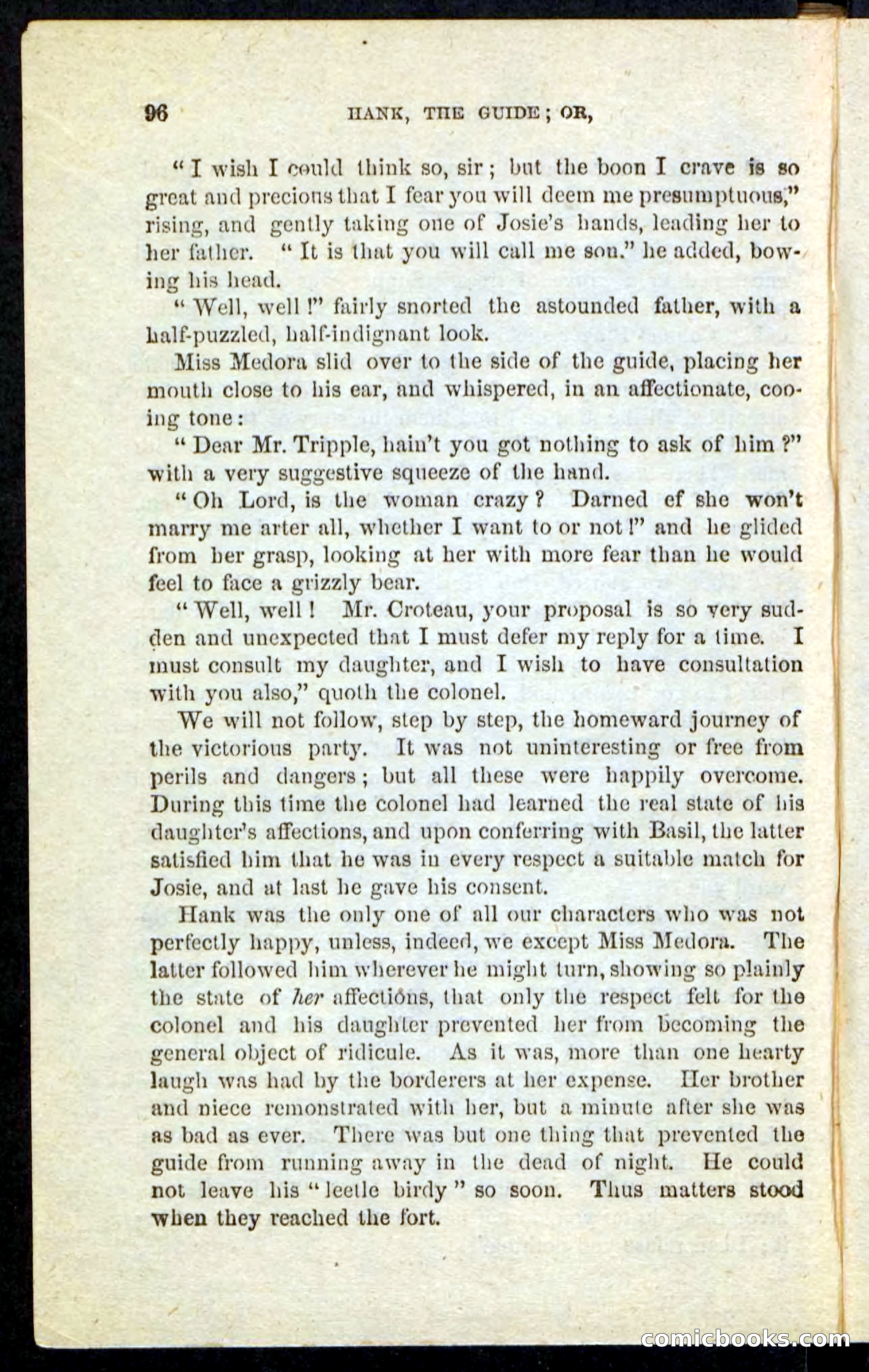 Beadle's Pocket Novels No. 163 — page 92 of 100