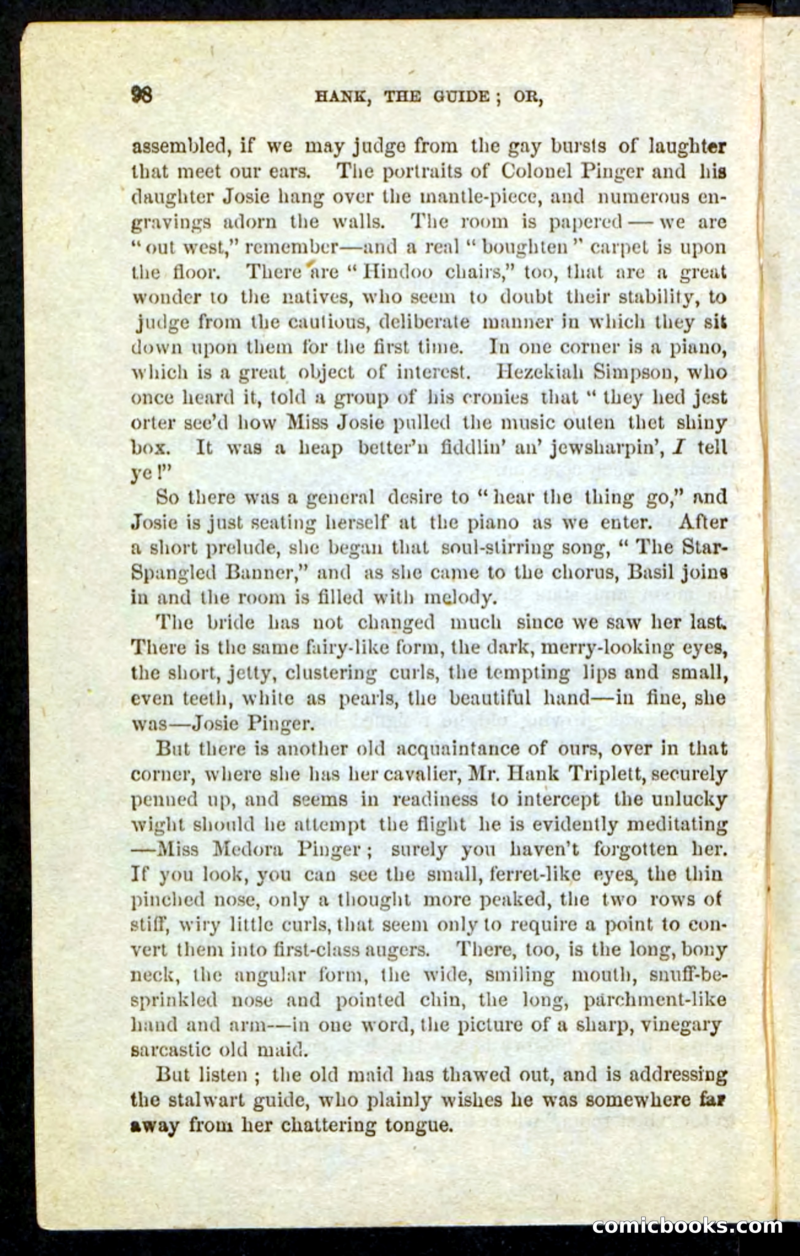 Beadle's Pocket Novels No. 163 — page 94 of 100
