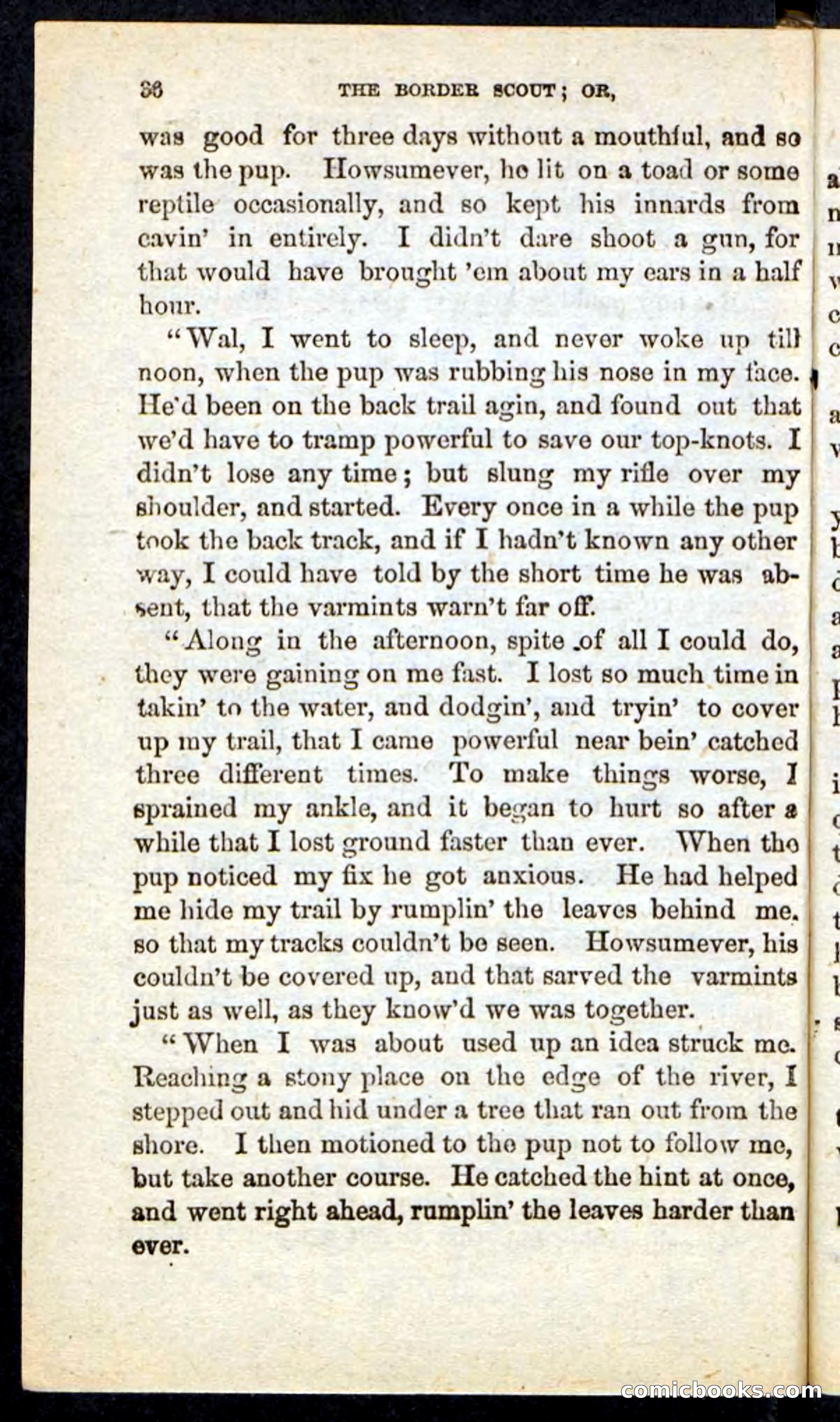 The Border Scout — page 32 of 100