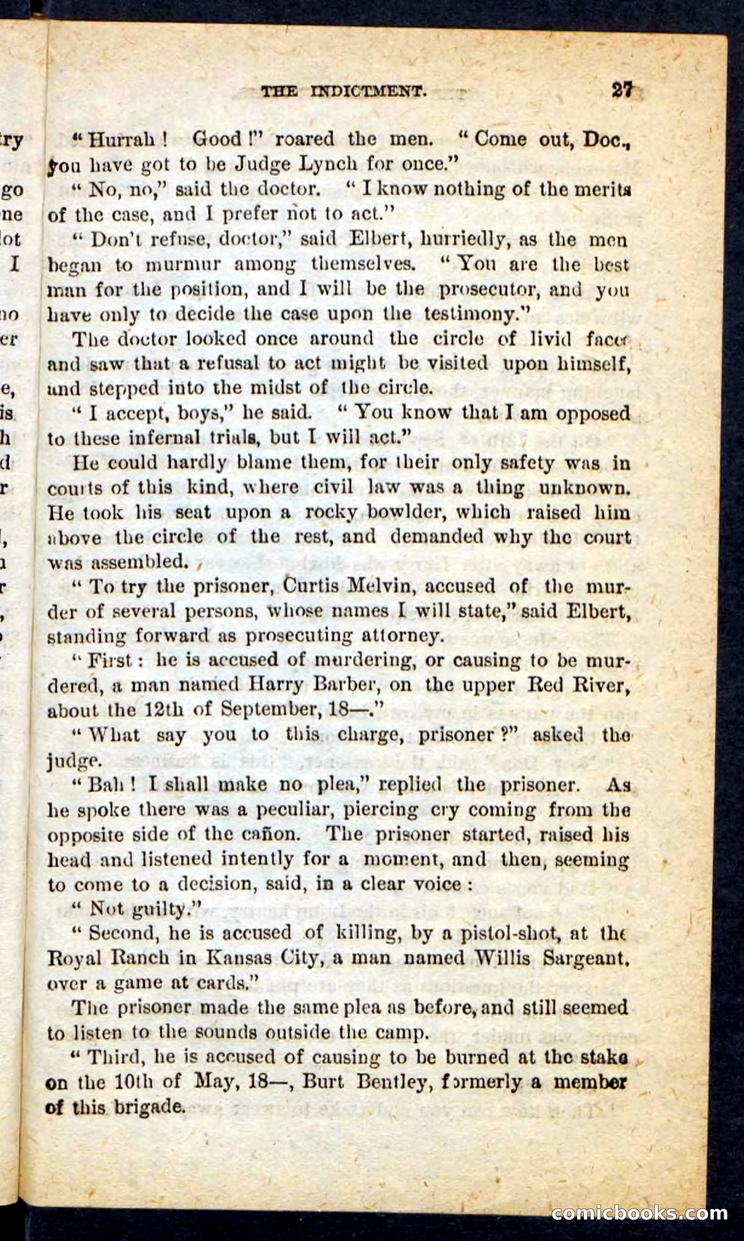 Beadle's Pocket Novels No. 165: Wild Nat, the Gulch Terror — page 23 of 100