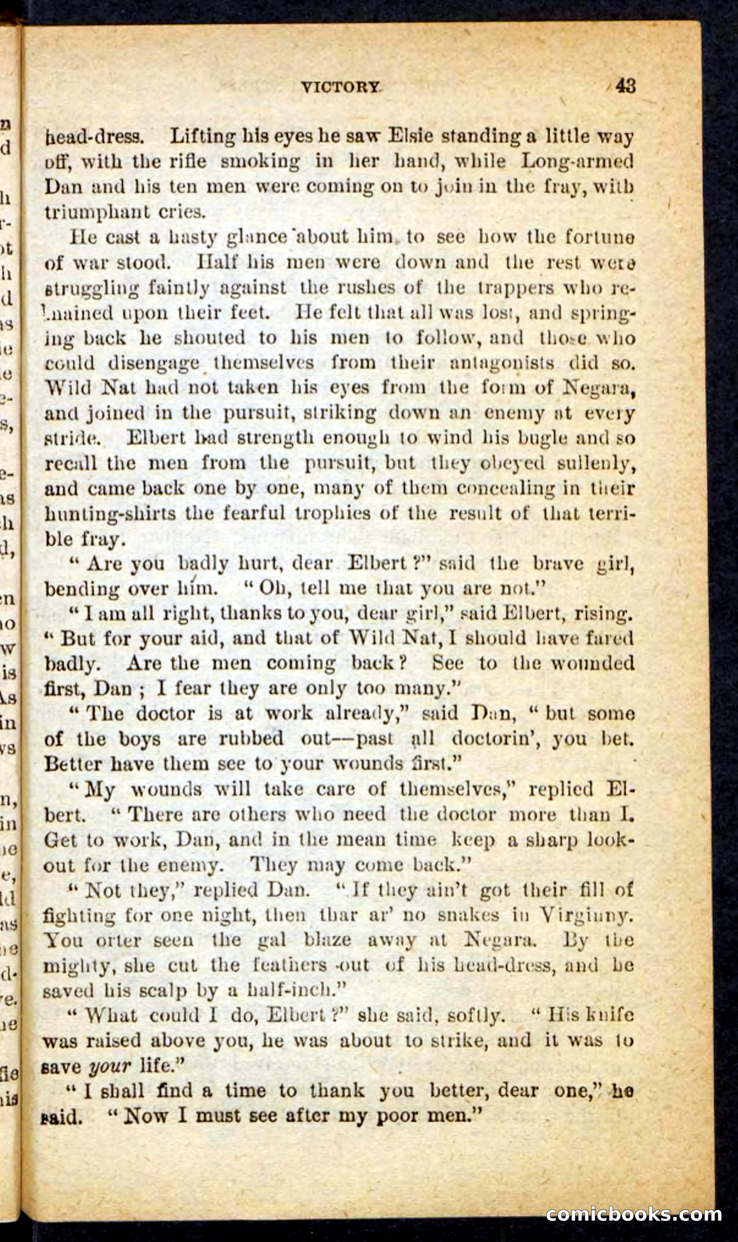 Beadle's Pocket Novels No. 165: Wild Nat, the Gulch Terror — page 39 of 100