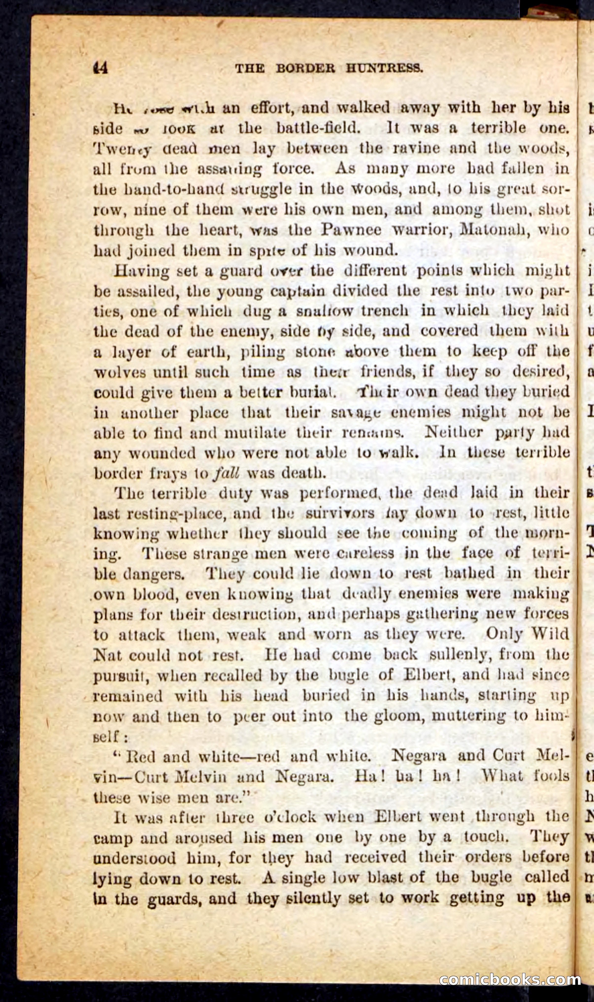 Beadle's Pocket Novels No. 165: Wild Nat, the Gulch Terror — page 40 of 100