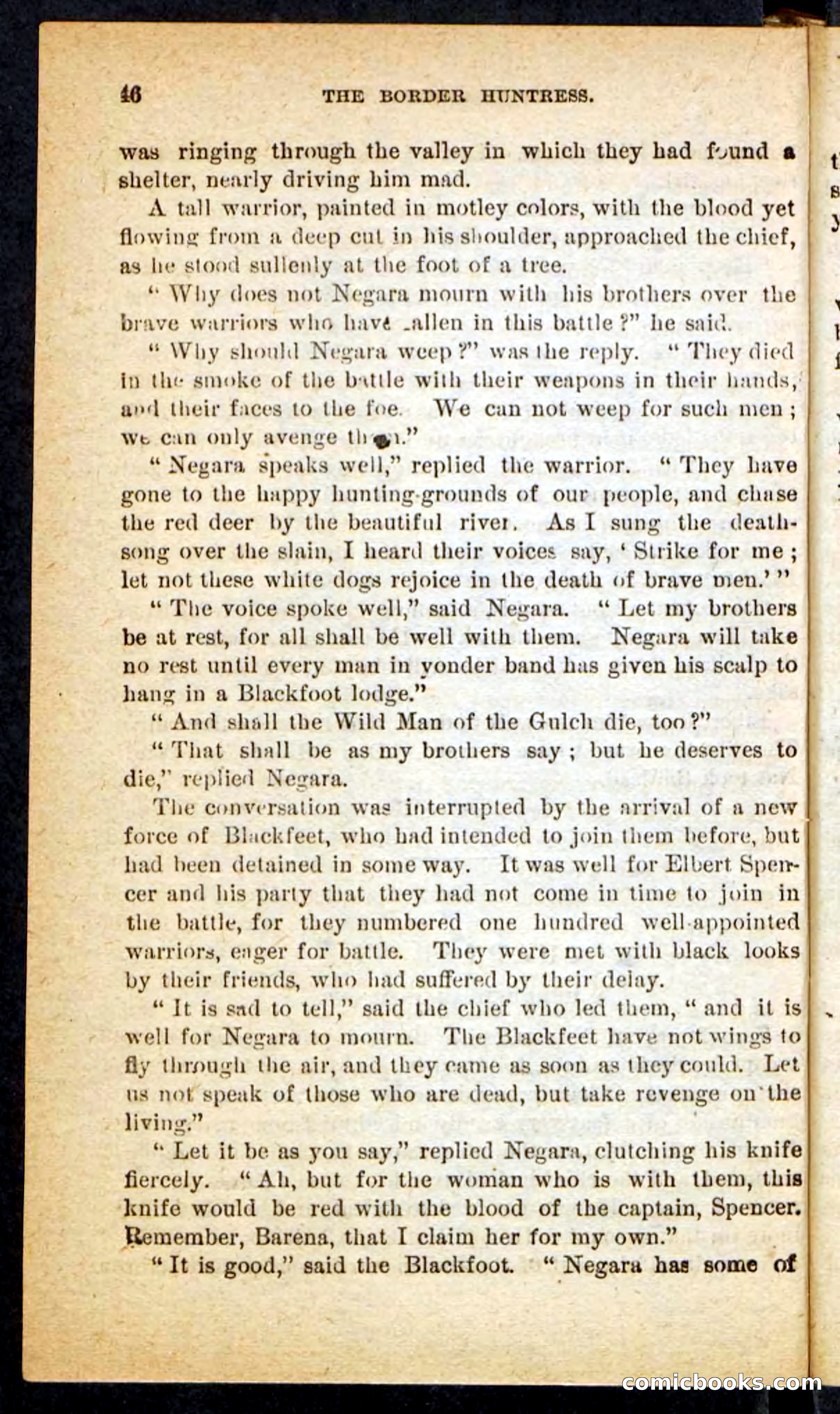 Beadle's Pocket Novels No. 165: Wild Nat, the Gulch Terror — page 42 of 100