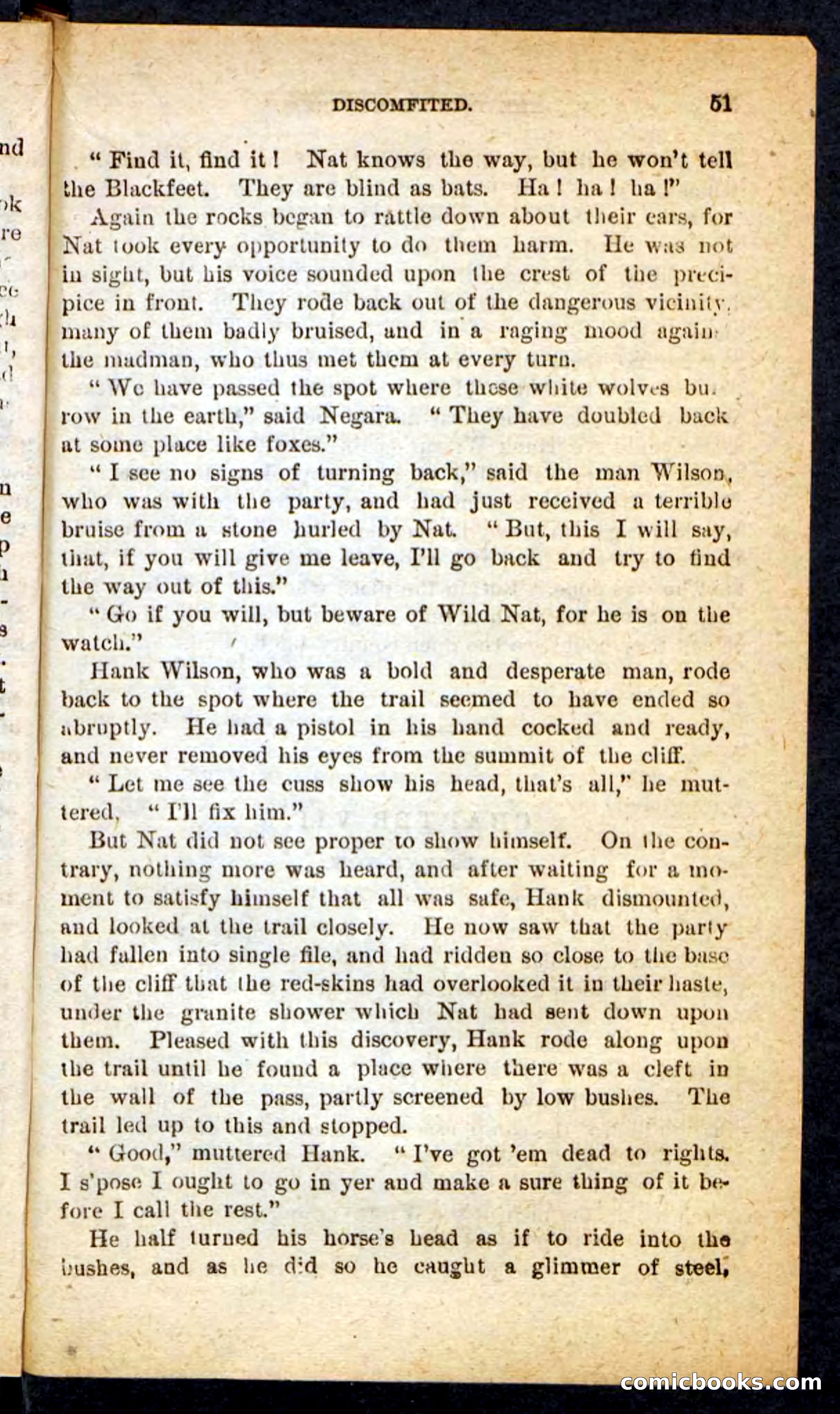 Beadle's Pocket Novels No. 165: Wild Nat, the Gulch Terror — page 47 of 100