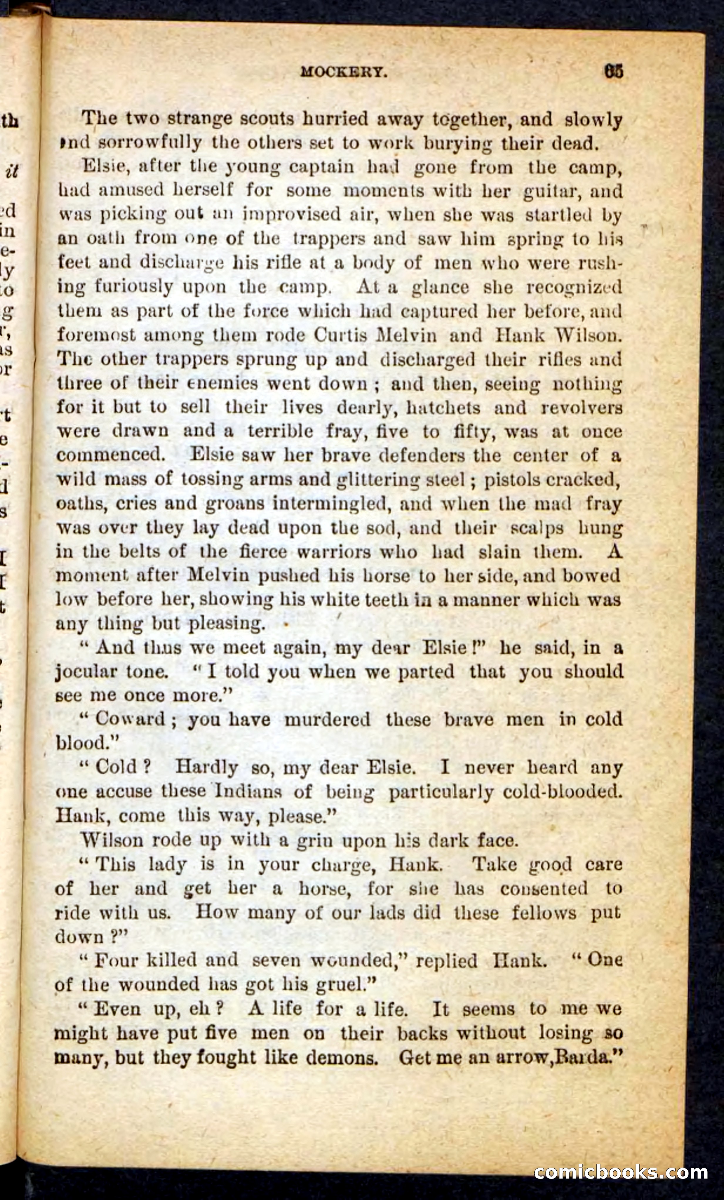 Beadle's Pocket Novels No. 165: Wild Nat, the Gulch Terror — page 61 of 100