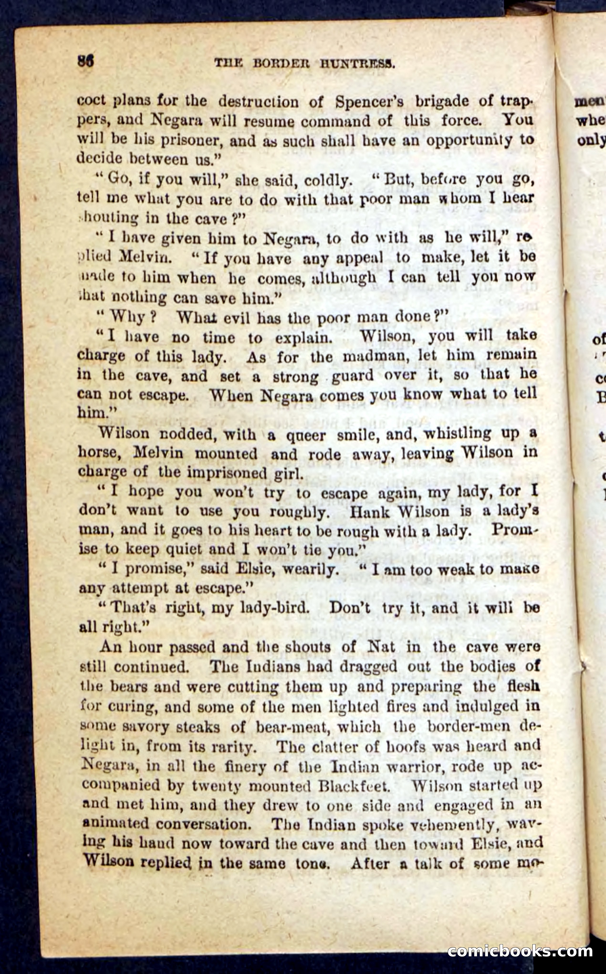 Beadle's Pocket Novels No. 165: Wild Nat, the Gulch Terror — page 82 of 100
