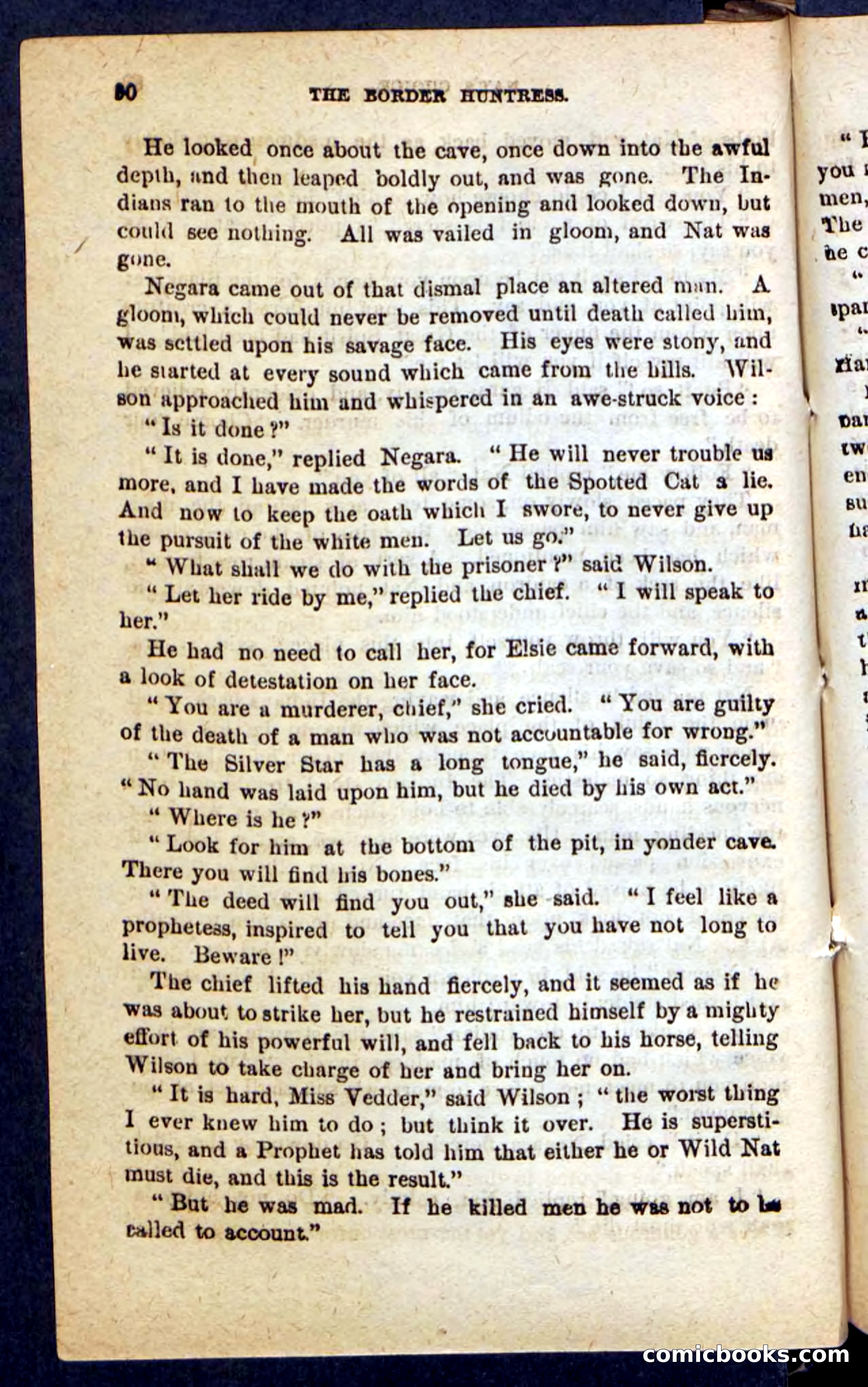 Beadle's Pocket Novels No. 165: Wild Nat, the Gulch Terror — page 86 of 100