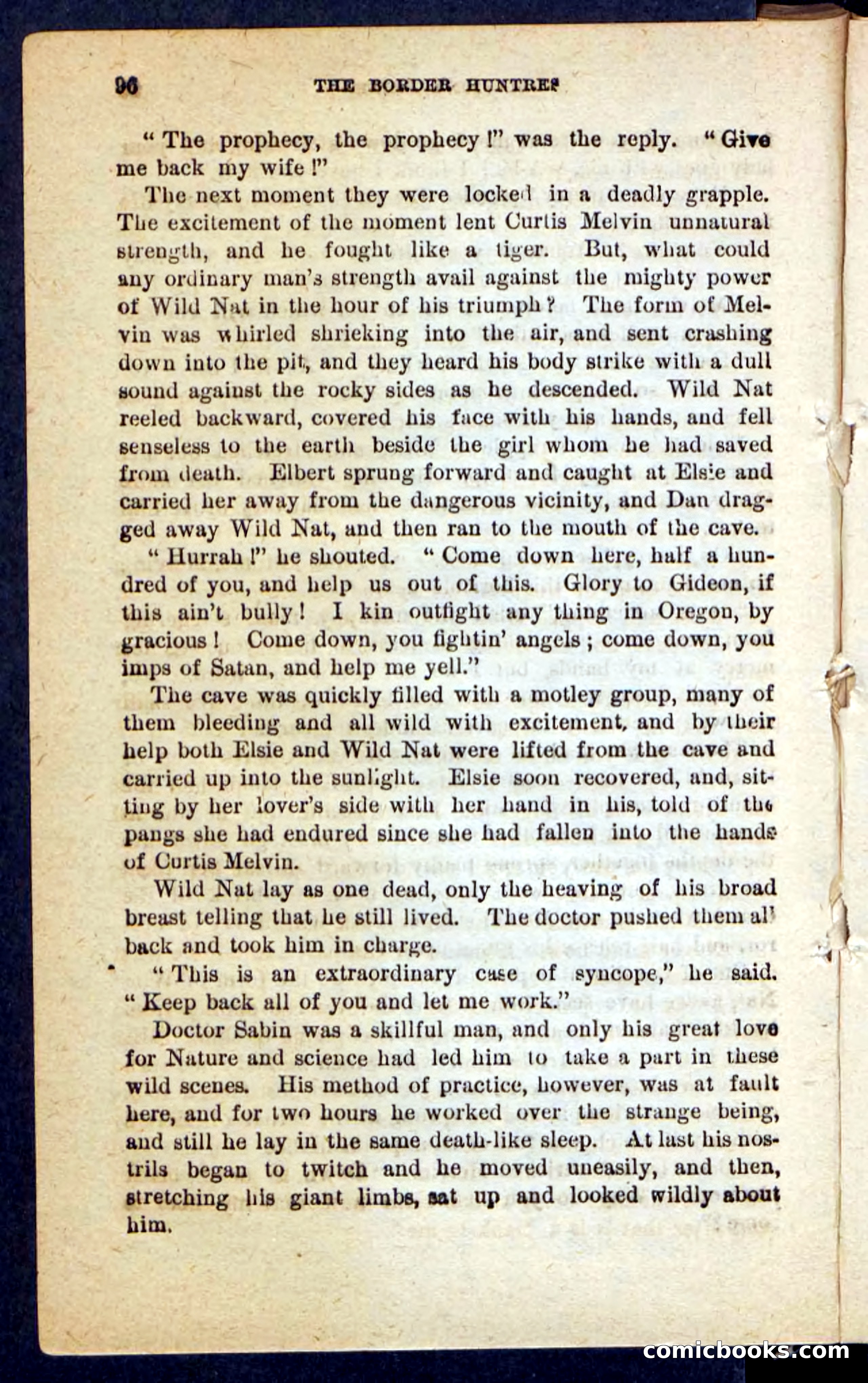Beadle's Pocket Novels No. 165: Wild Nat, the Gulch Terror — page 92 of 100