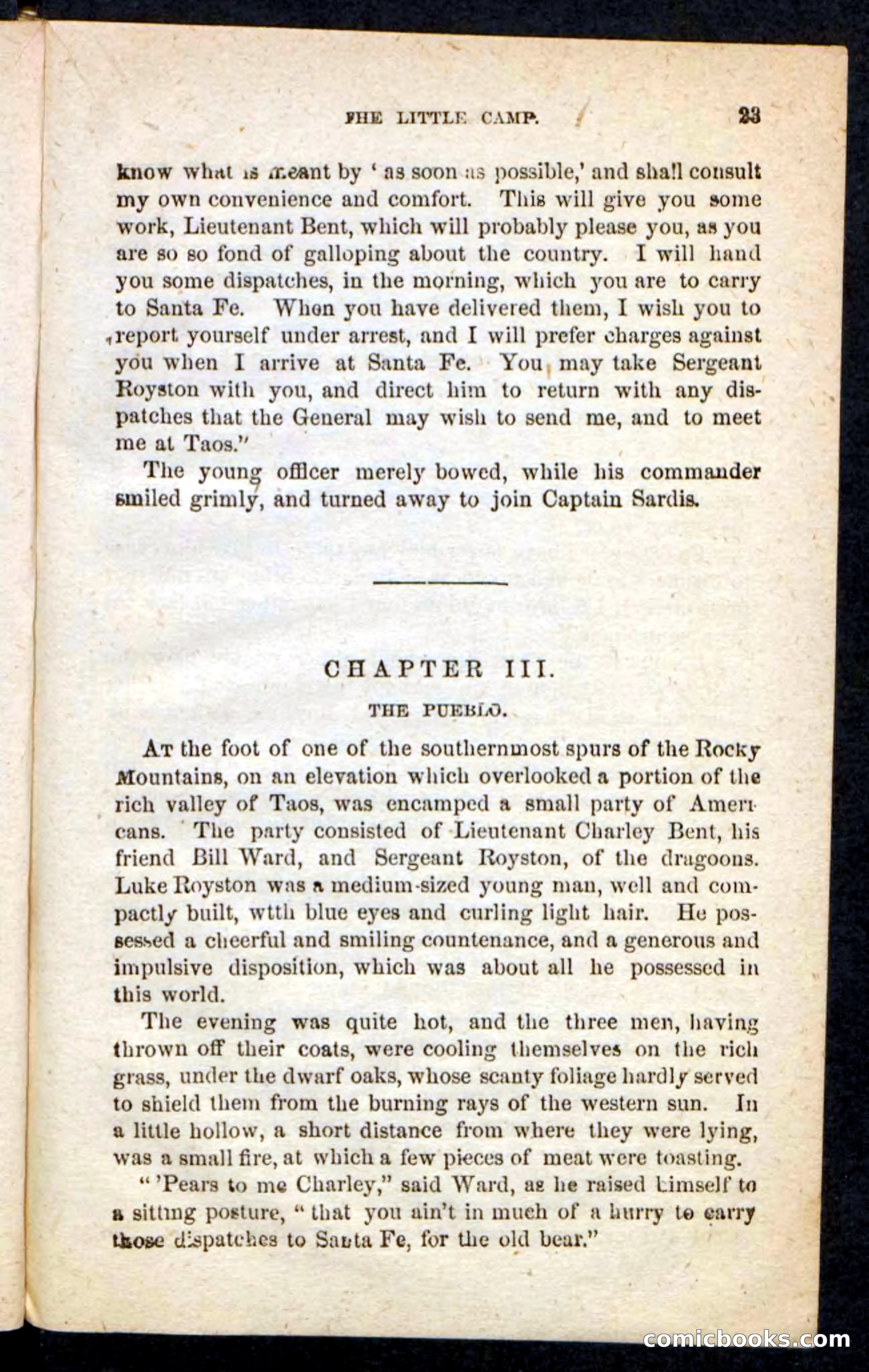 The Three Captives — page 19 of 100