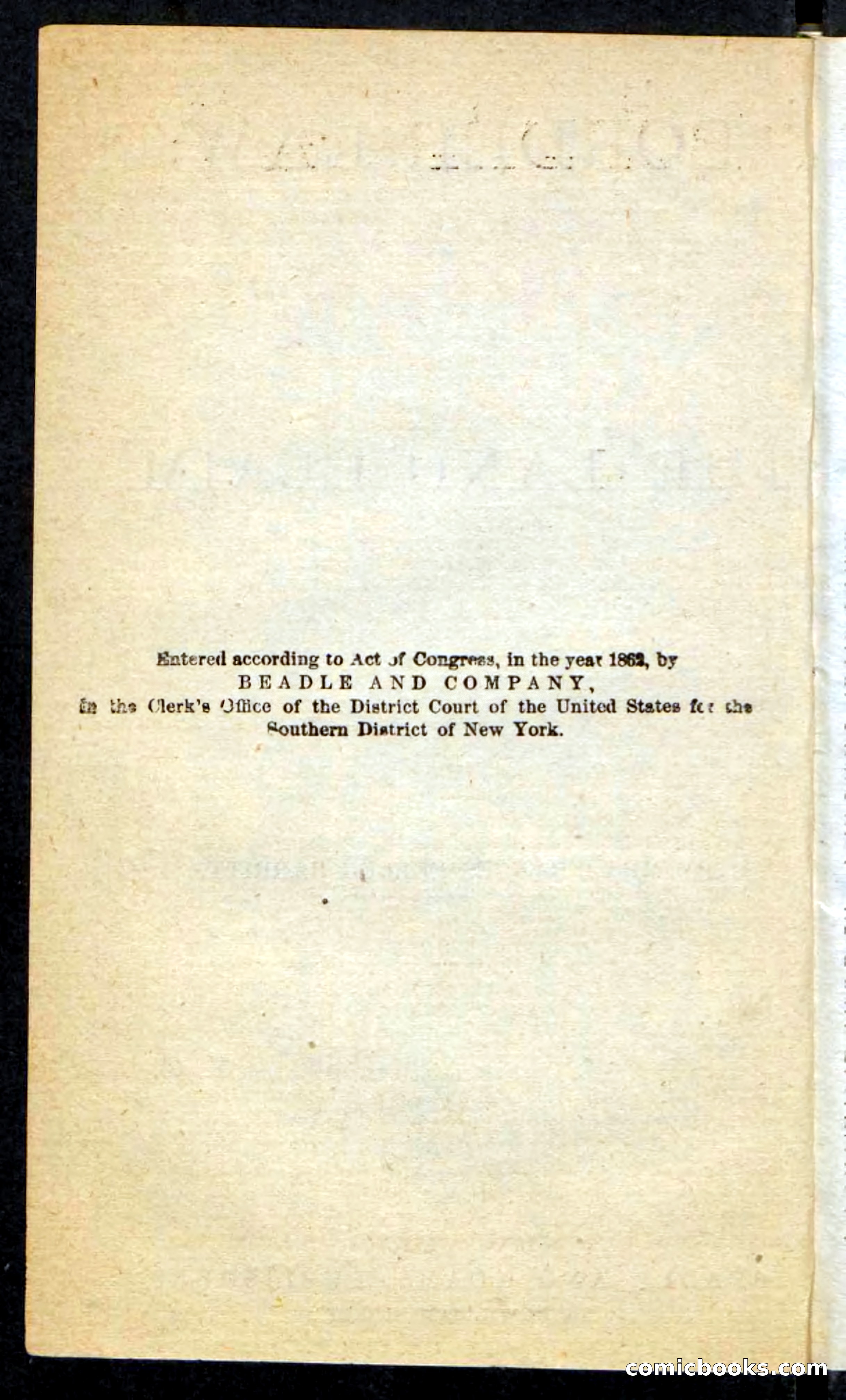 Beadle's Pocket Novels: Border Law — page 4 of 98